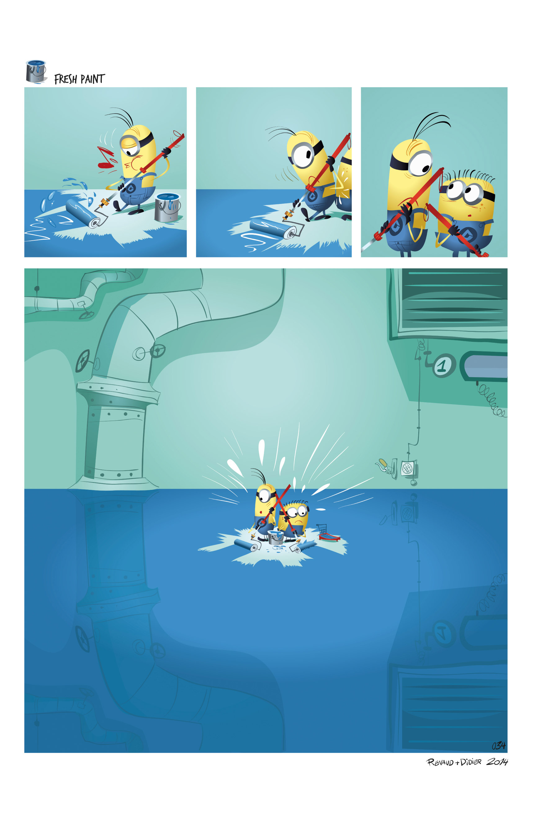 Read online Minions comic -  Issue #1 - 21