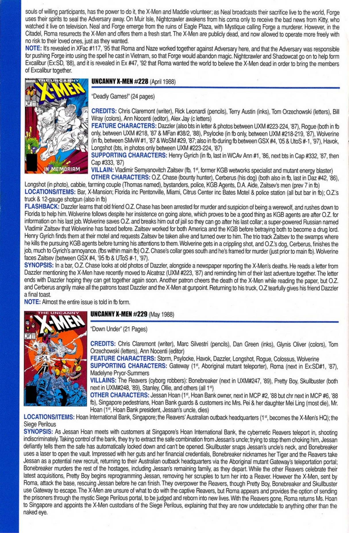 Read online Official Index to the Marvel Universe comic -  Issue #5 - 66