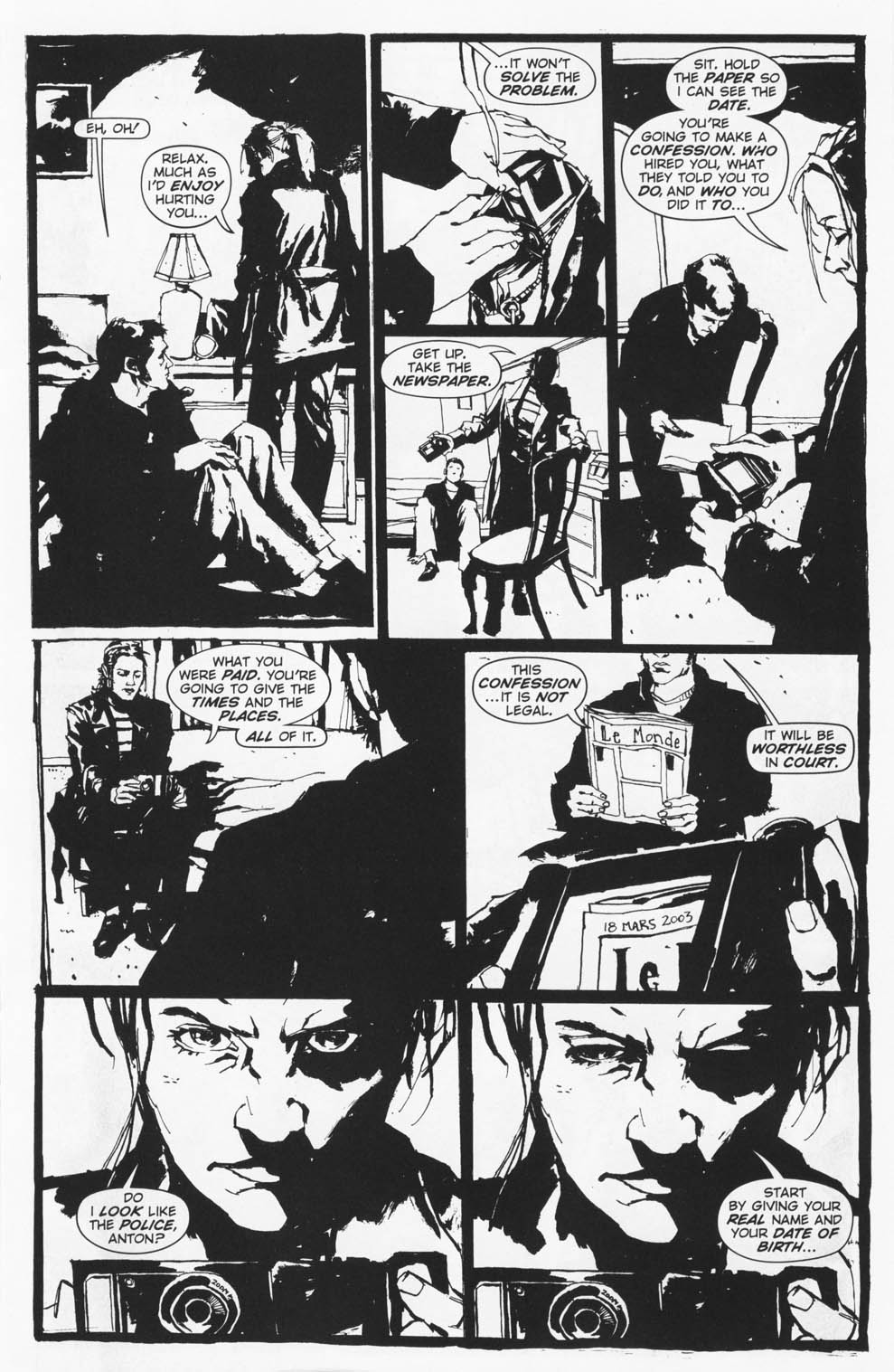 Read online Queen & Country comic -  Issue #15 - 17