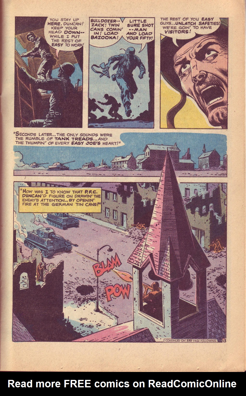 Read online Our Army at War (1952) comic -  Issue #219 - 17