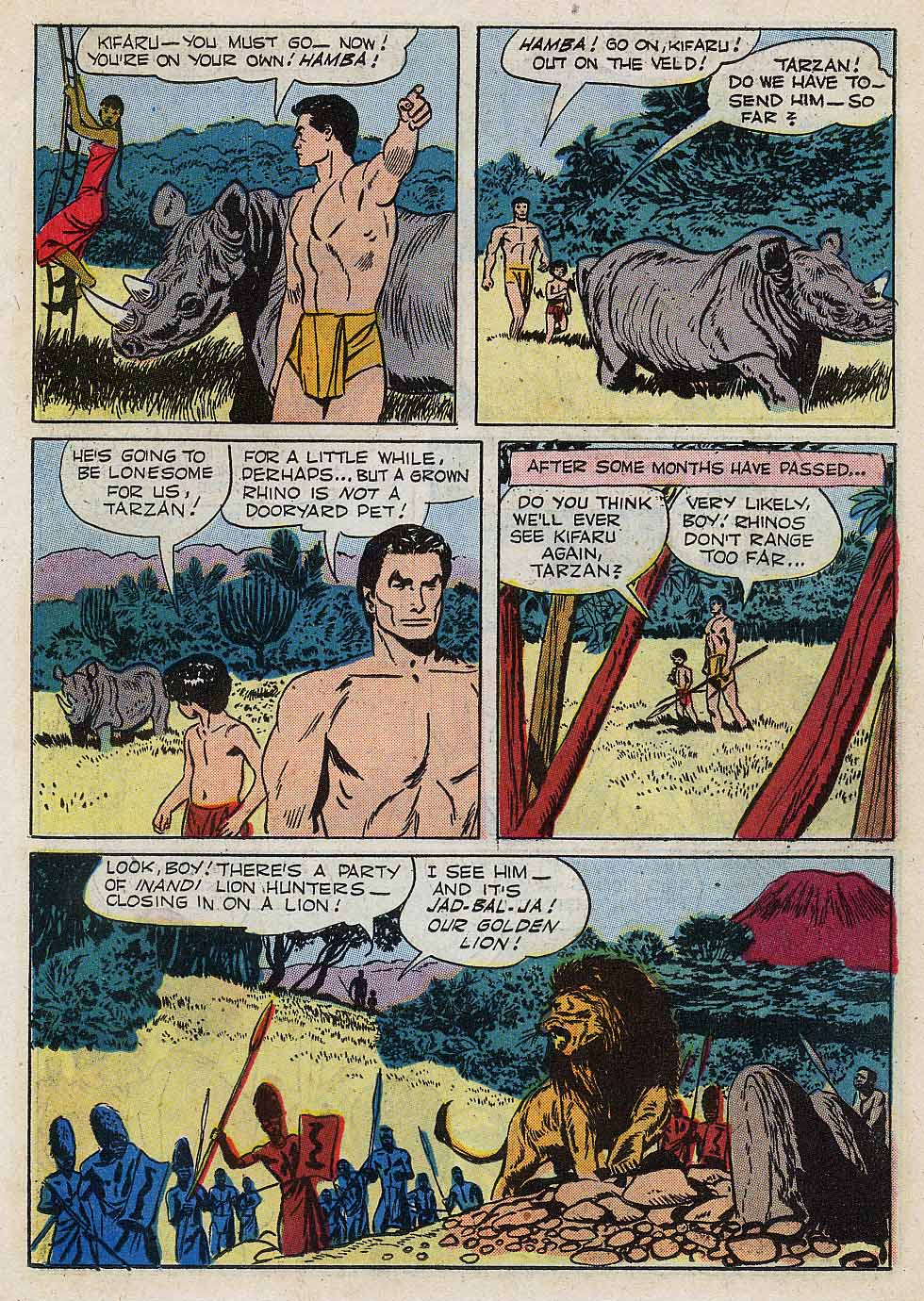 Read online Tarzan (1948) comic -  Issue #100 - 23