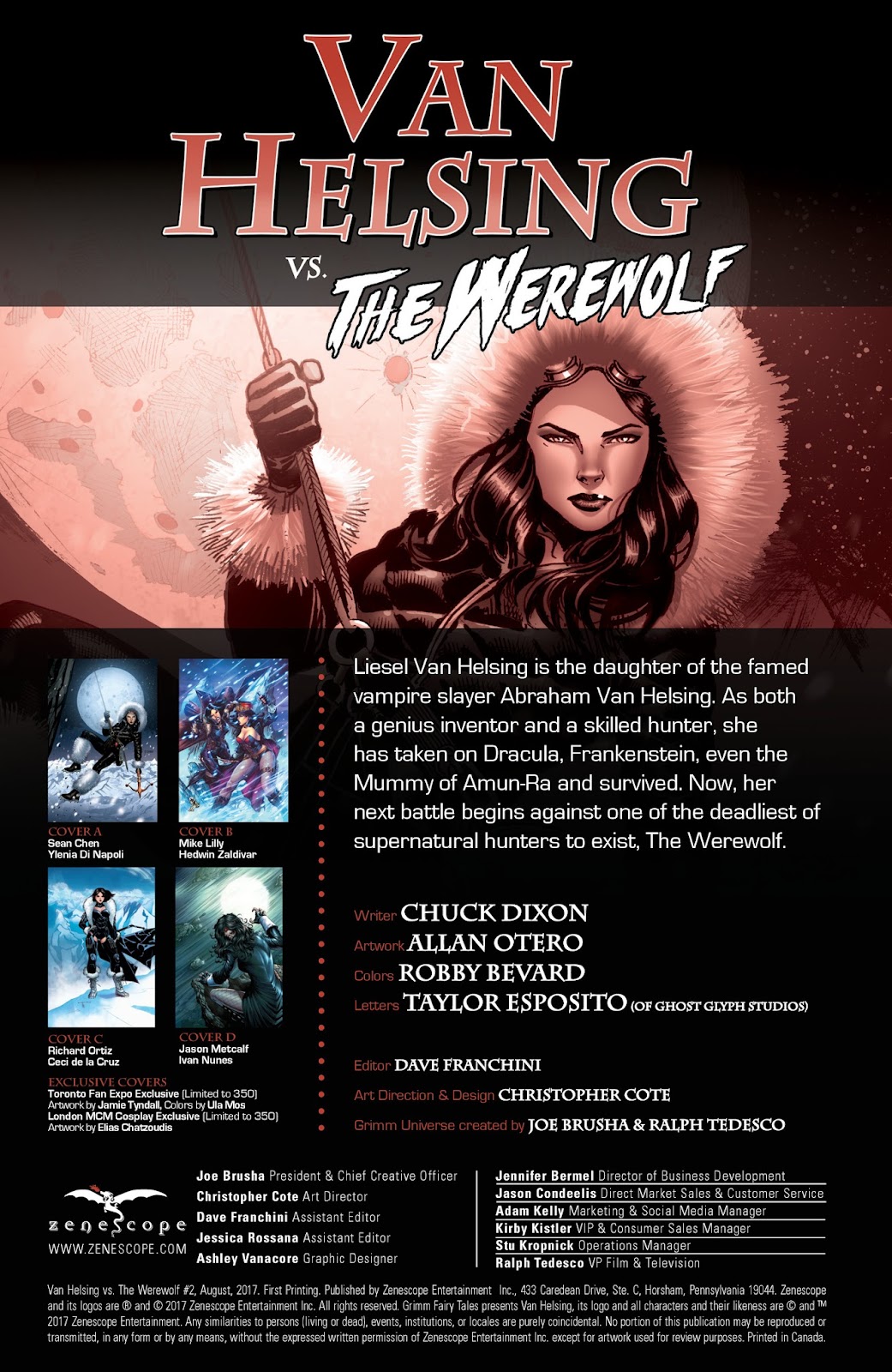 Van Helsing vs. Werewolf issue 2 - Page 2