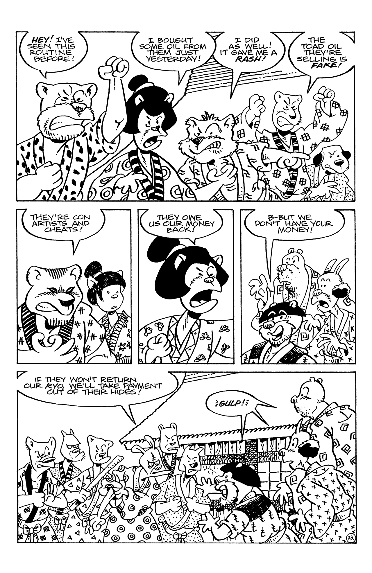 Read online Usagi Yojimbo (1996) comic -  Issue #134 - 25