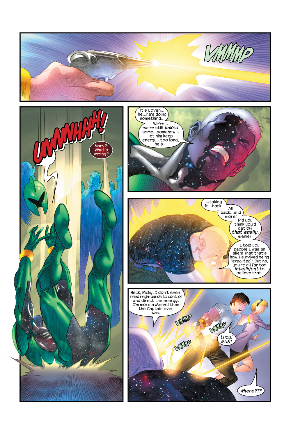 Read online Captain Marvel (2002) comic -  Issue #12 - 15