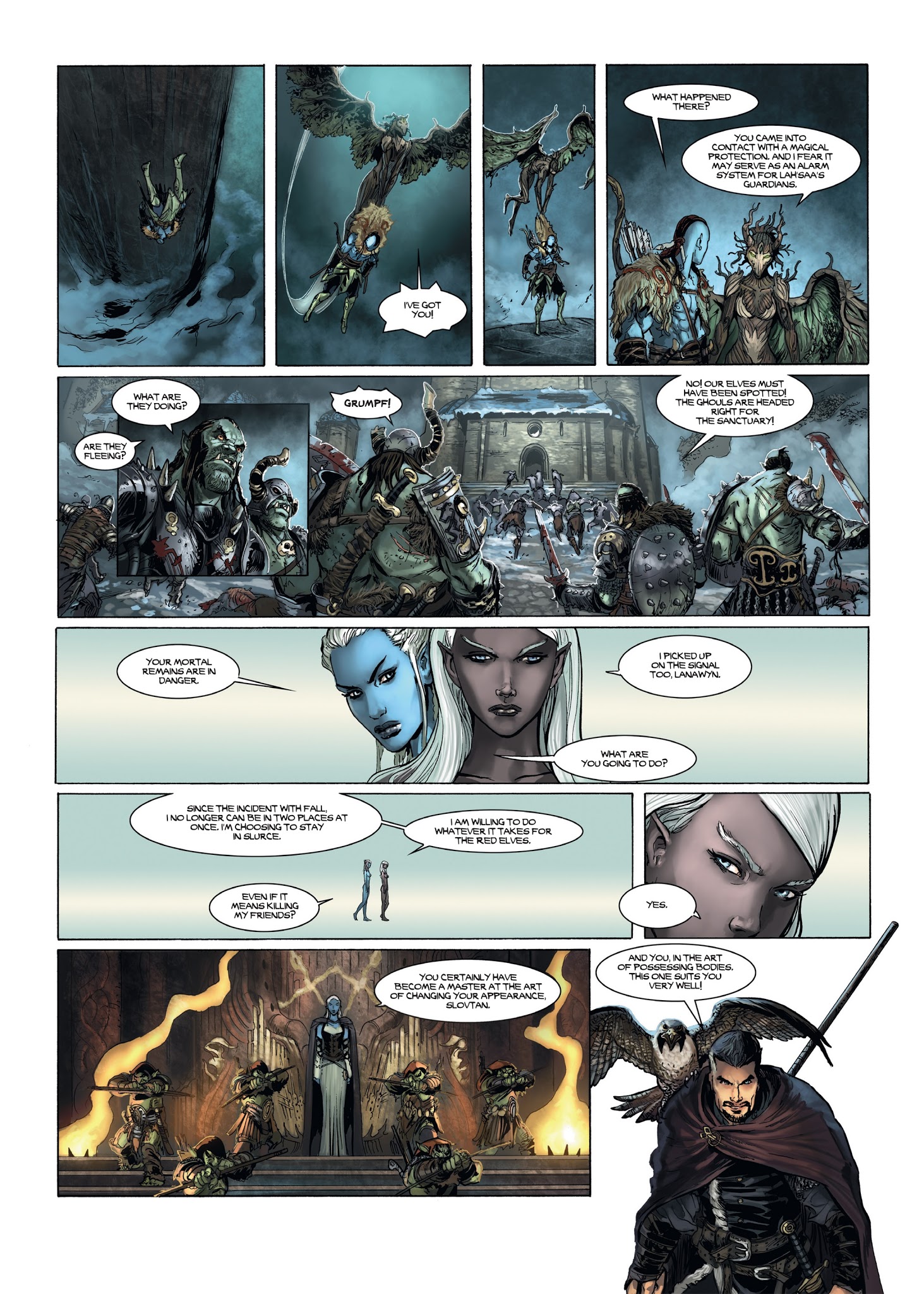 Read online Elves comic -  Issue #16 - 54