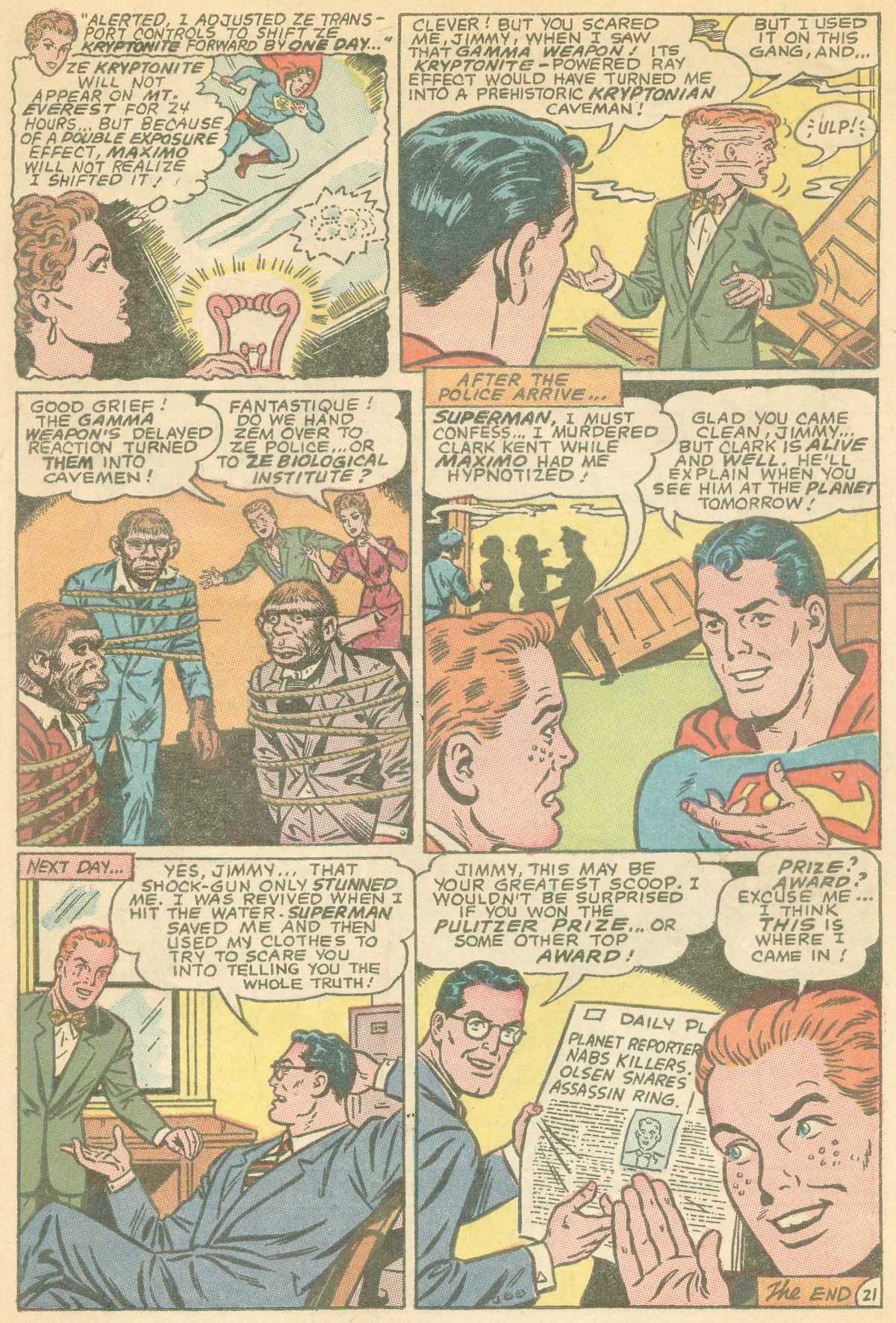 Read online Superman's Pal Jimmy Olsen comic -  Issue #103 - 29