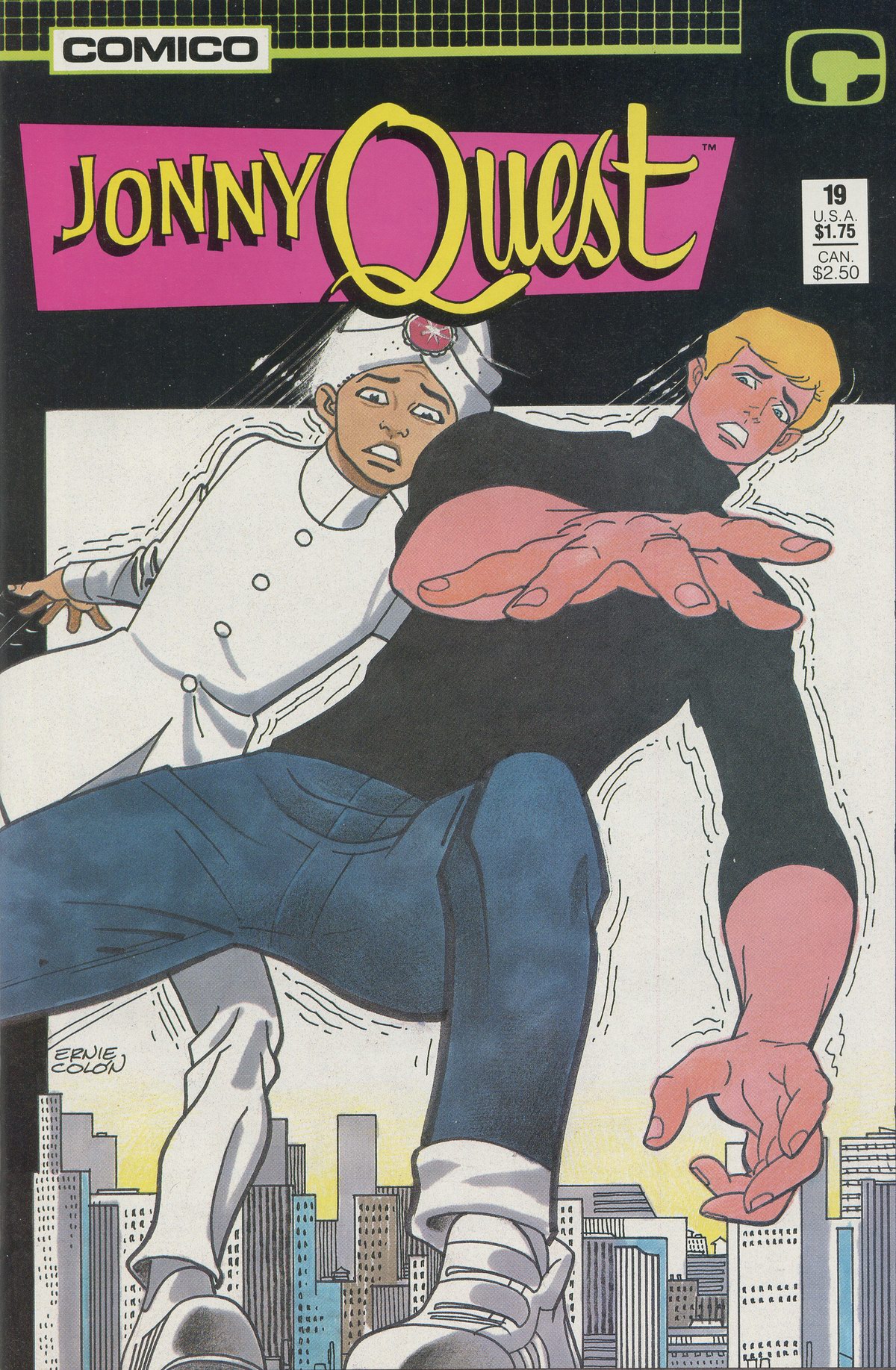 Read online Jonny Quest comic -  Issue #19 - 1