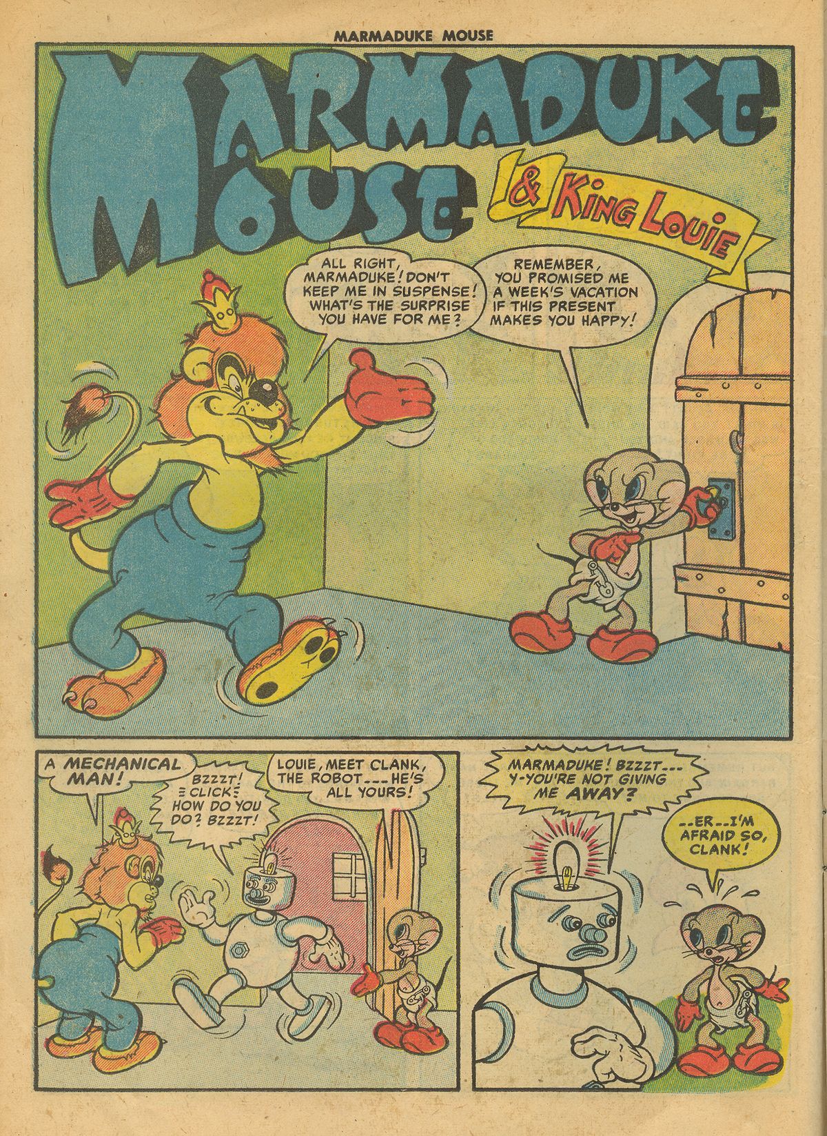 Read online Marmaduke Mouse comic -  Issue #52 - 14