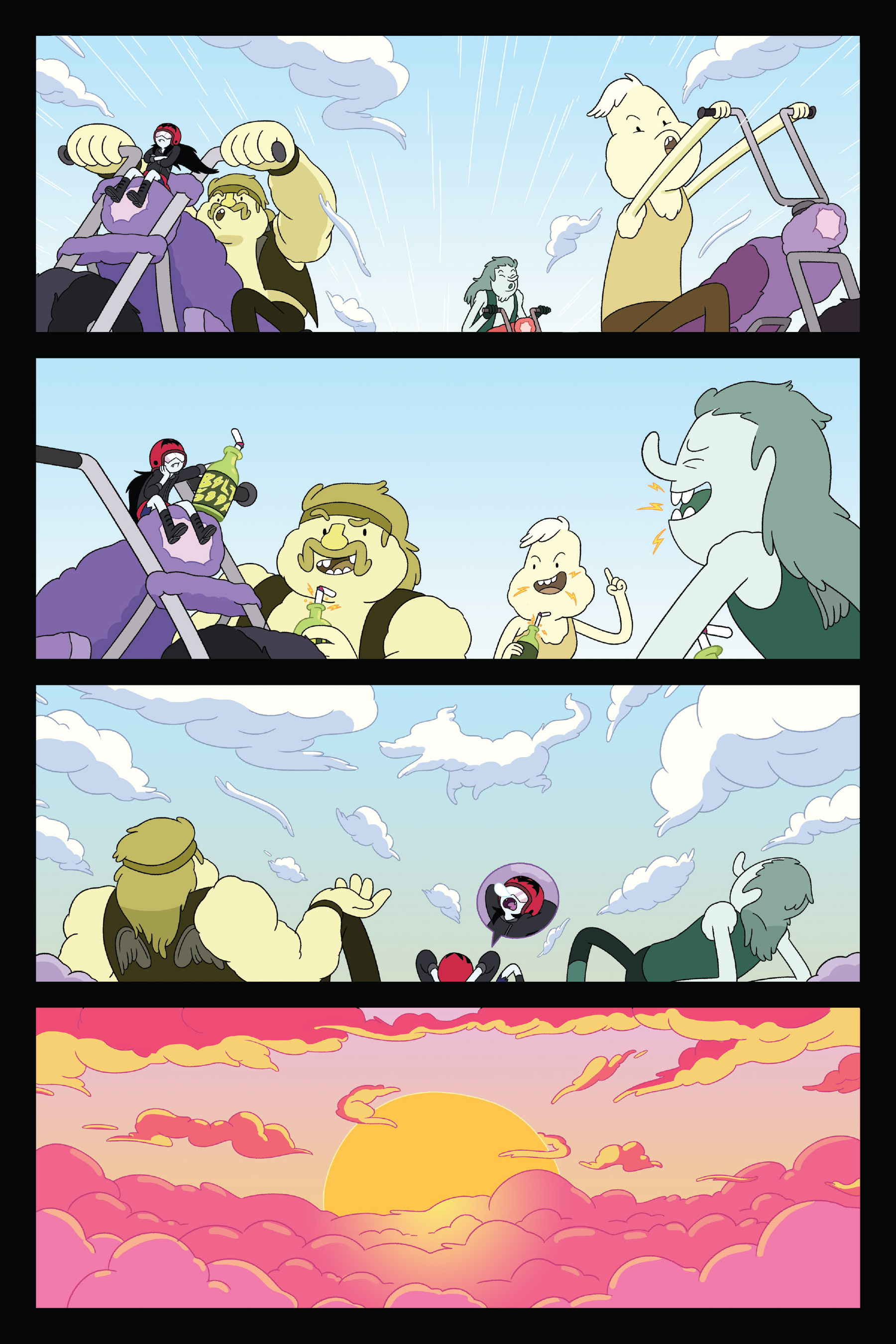 Read online Adventure Time: Thunder Road comic -  Issue # TPB - 65