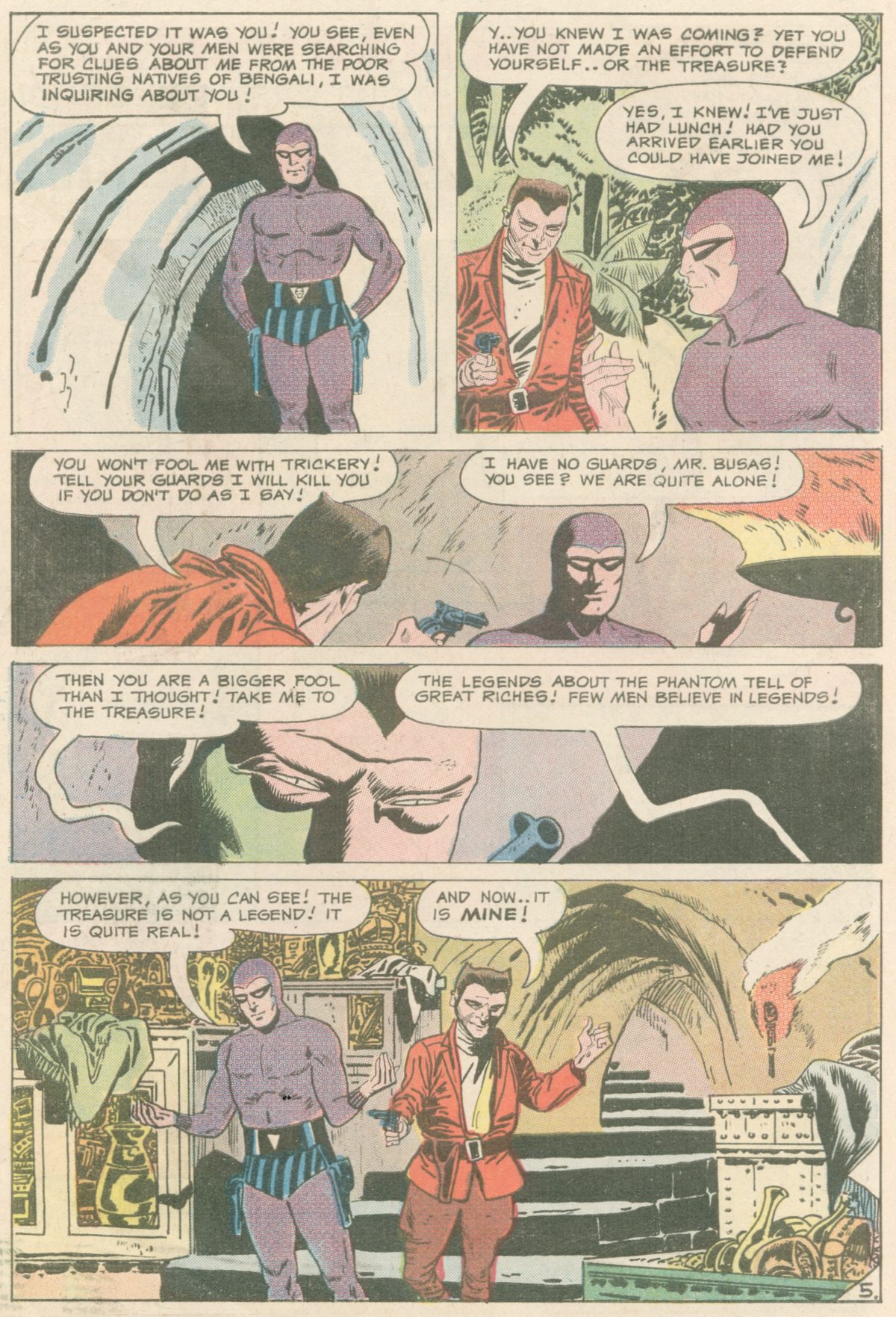 Read online The Phantom (1969) comic -  Issue #47 - 6