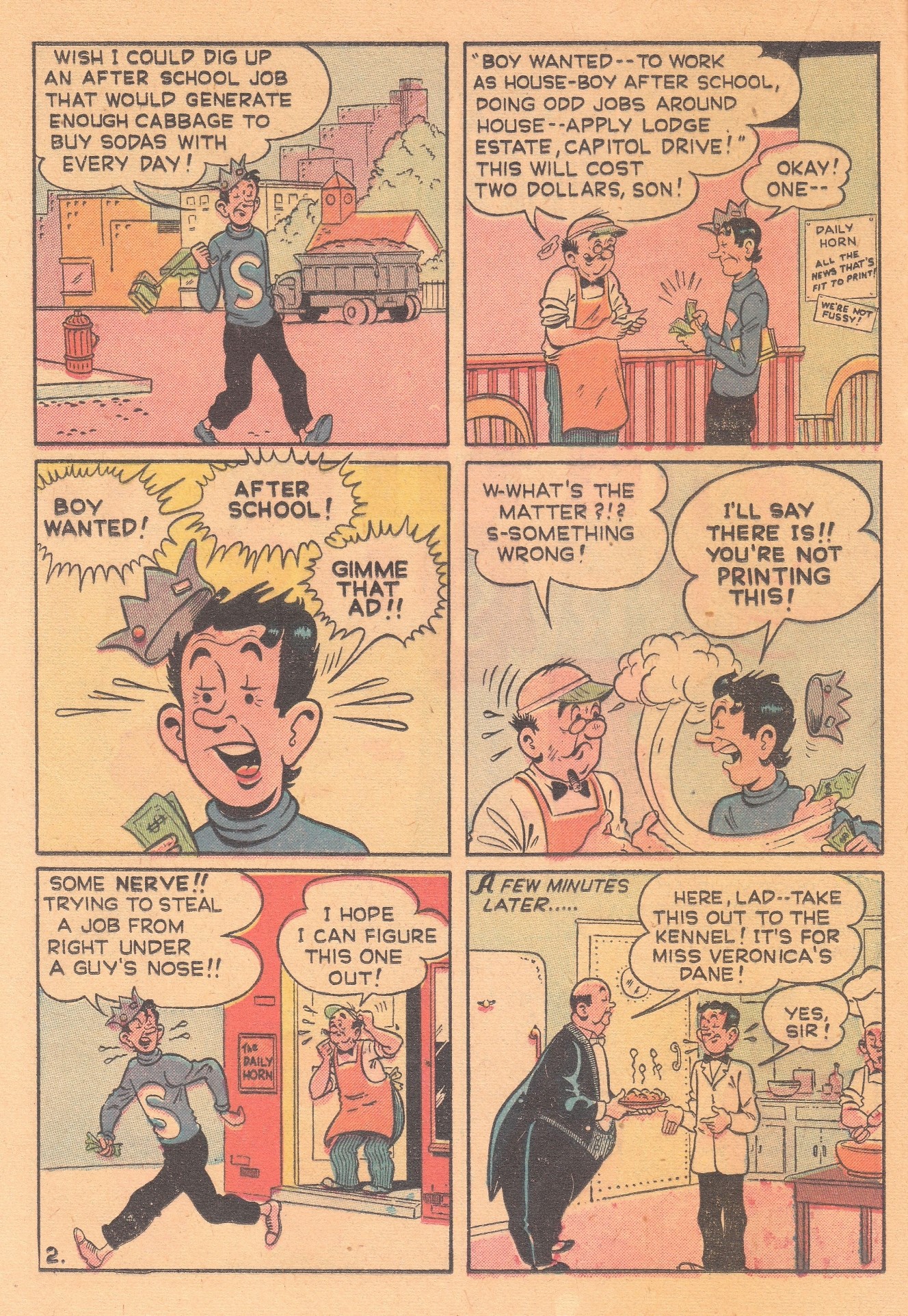 Read online Archie's Pal Jughead comic -  Issue #4 - 17