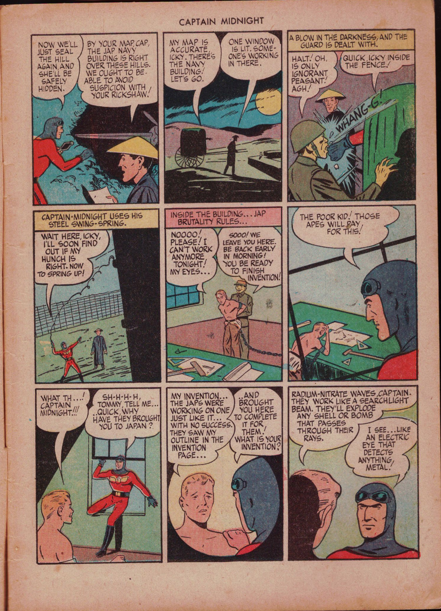 Read online Captain Midnight (1942) comic -  Issue #28 - 7
