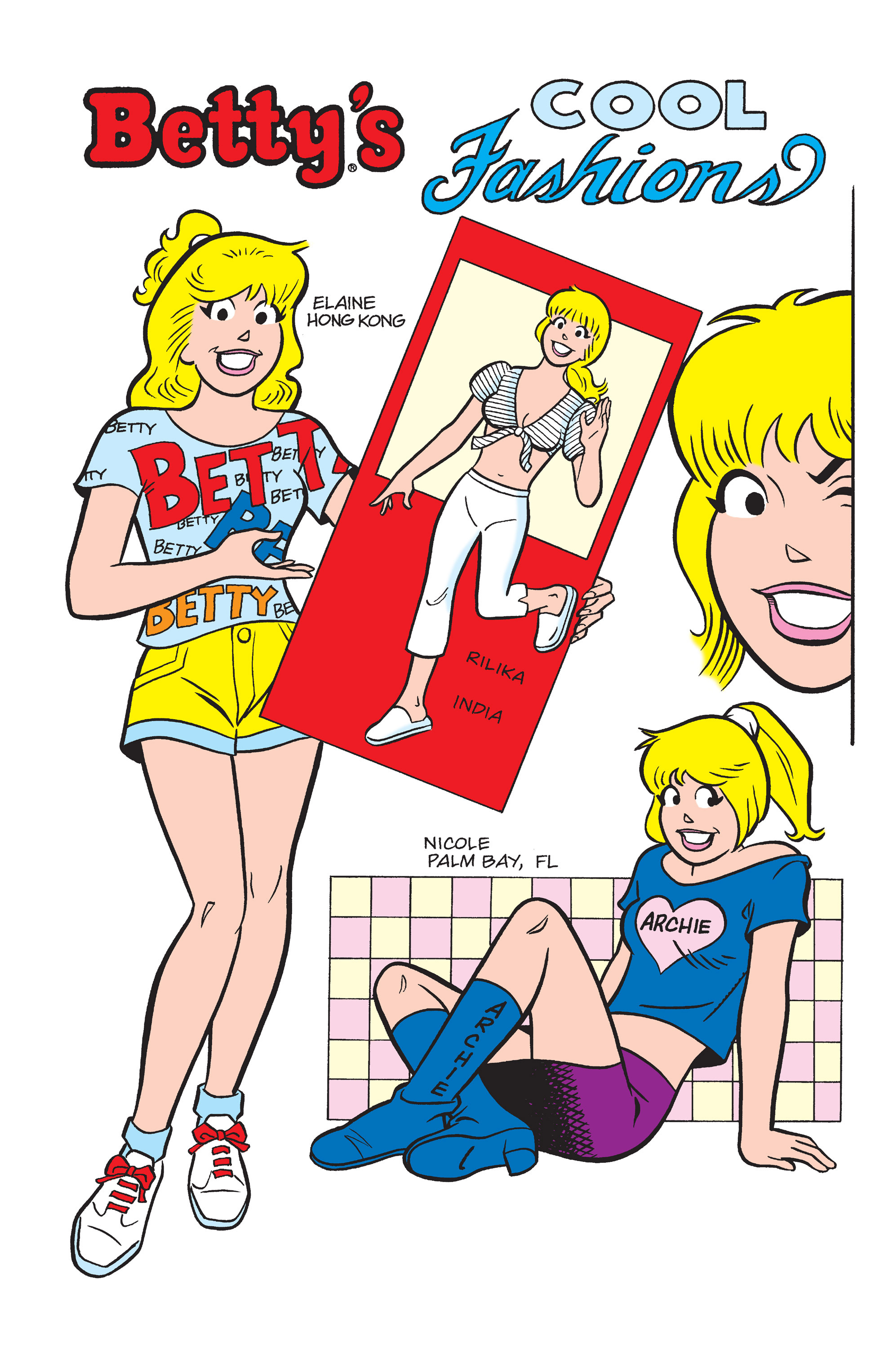 Read online Betty's Cool Fashions comic -  Issue # TPB - 9