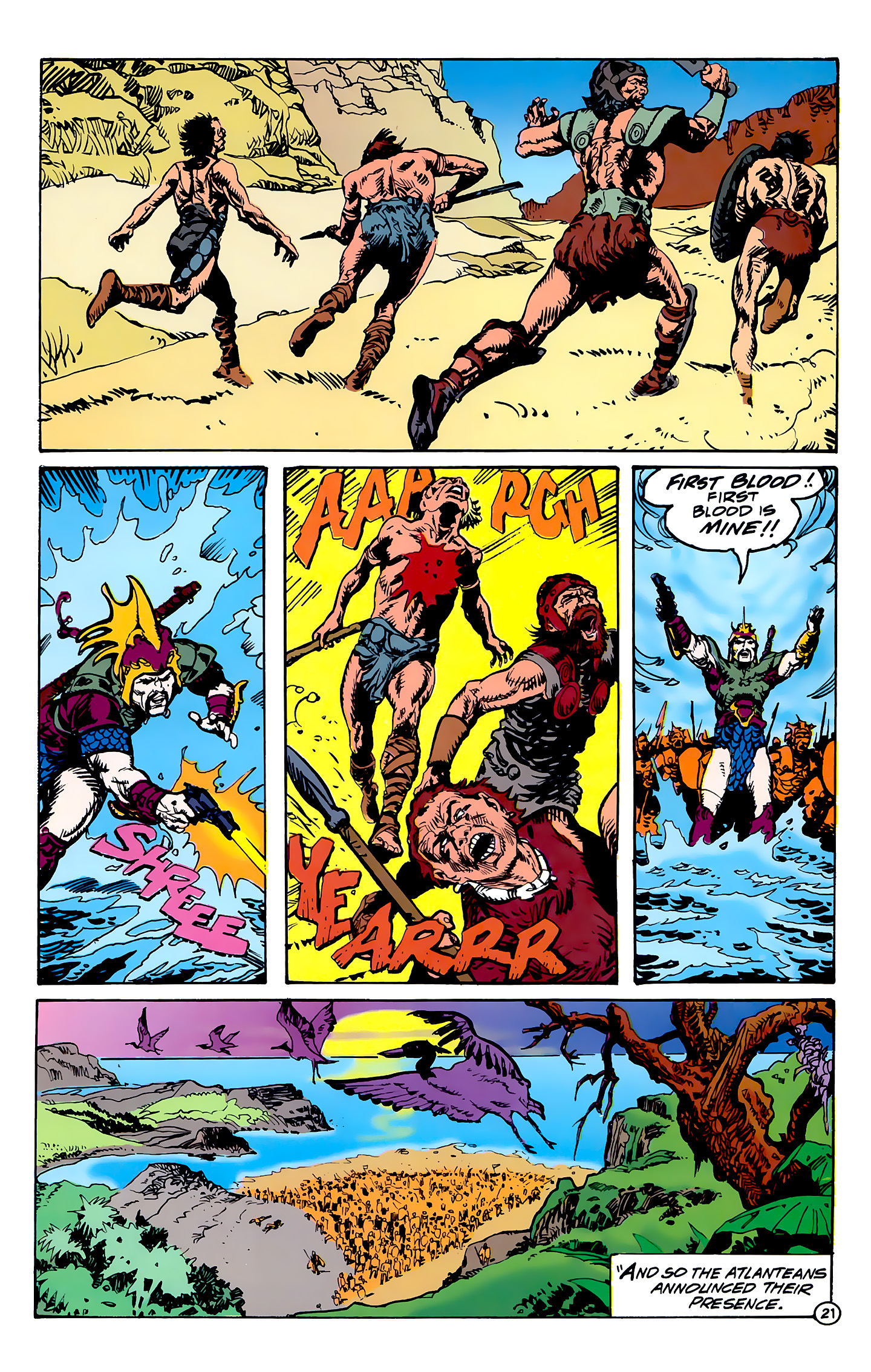 Read online Atlantis Chronicles comic -  Issue #6 - 21