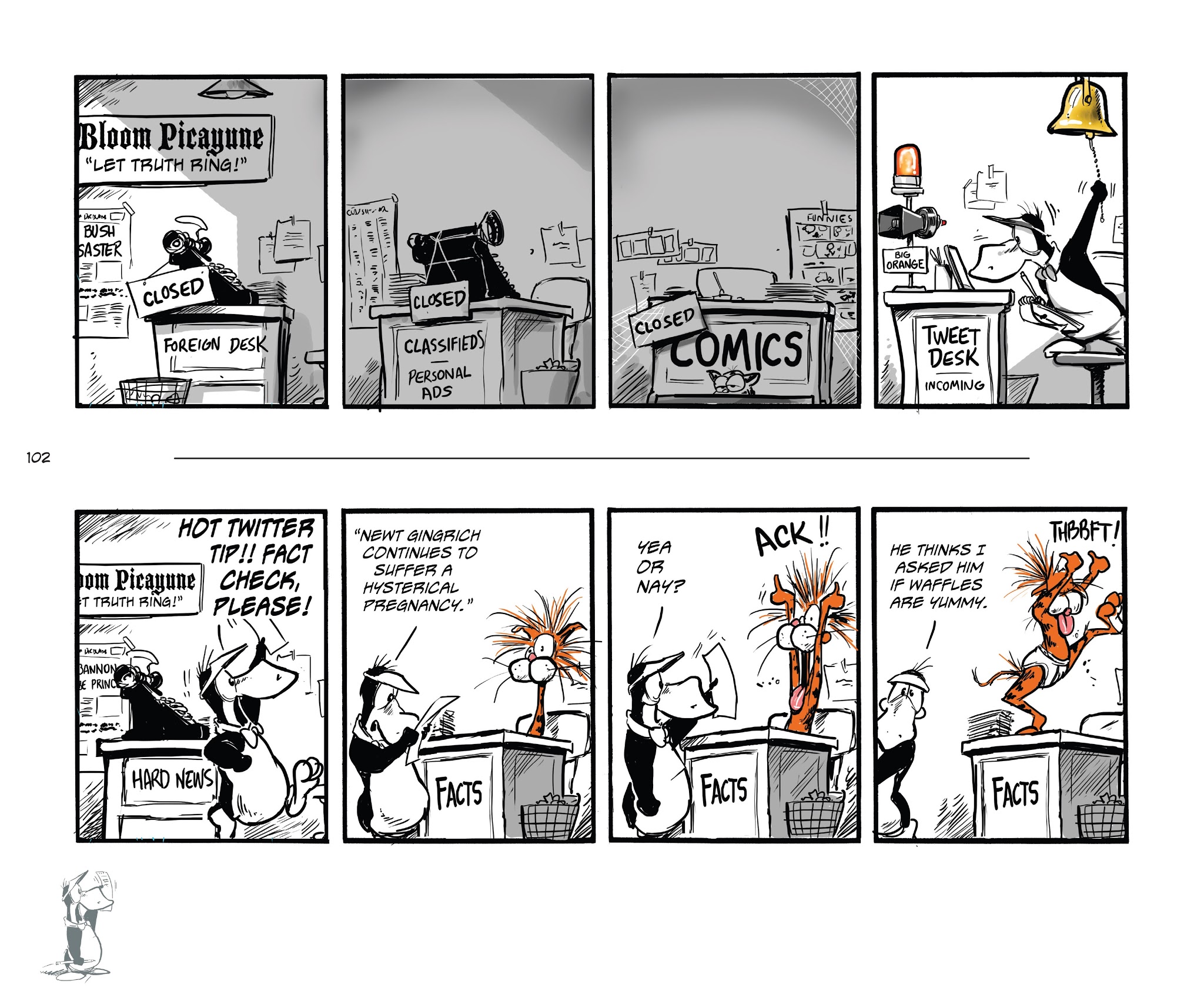 Read online Bloom County: Brand Spanking New Day comic -  Issue # TPB - 103