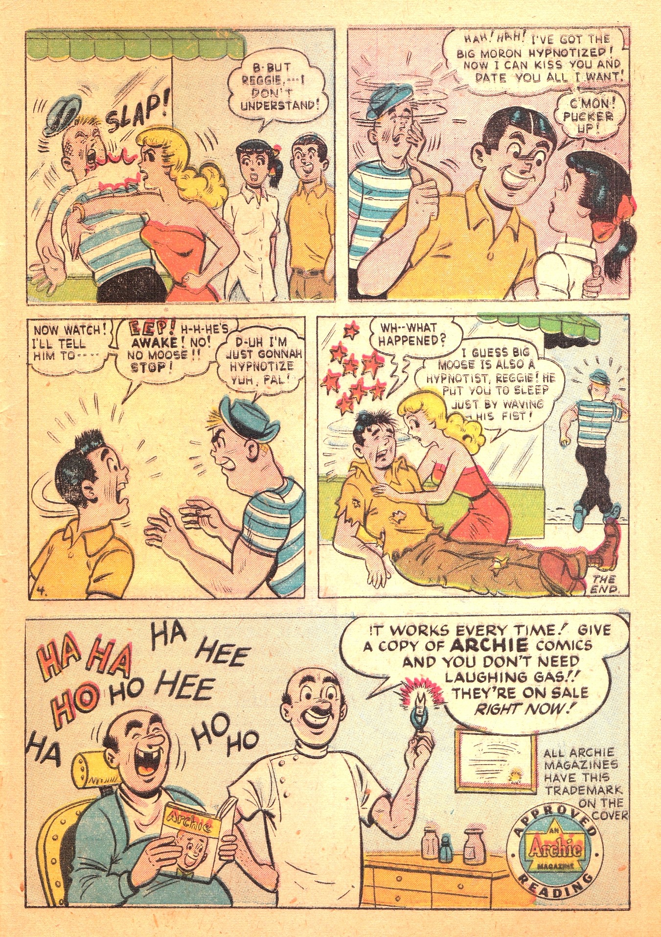 Read online Archie's Rival Reggie comic -  Issue #10 - 33
