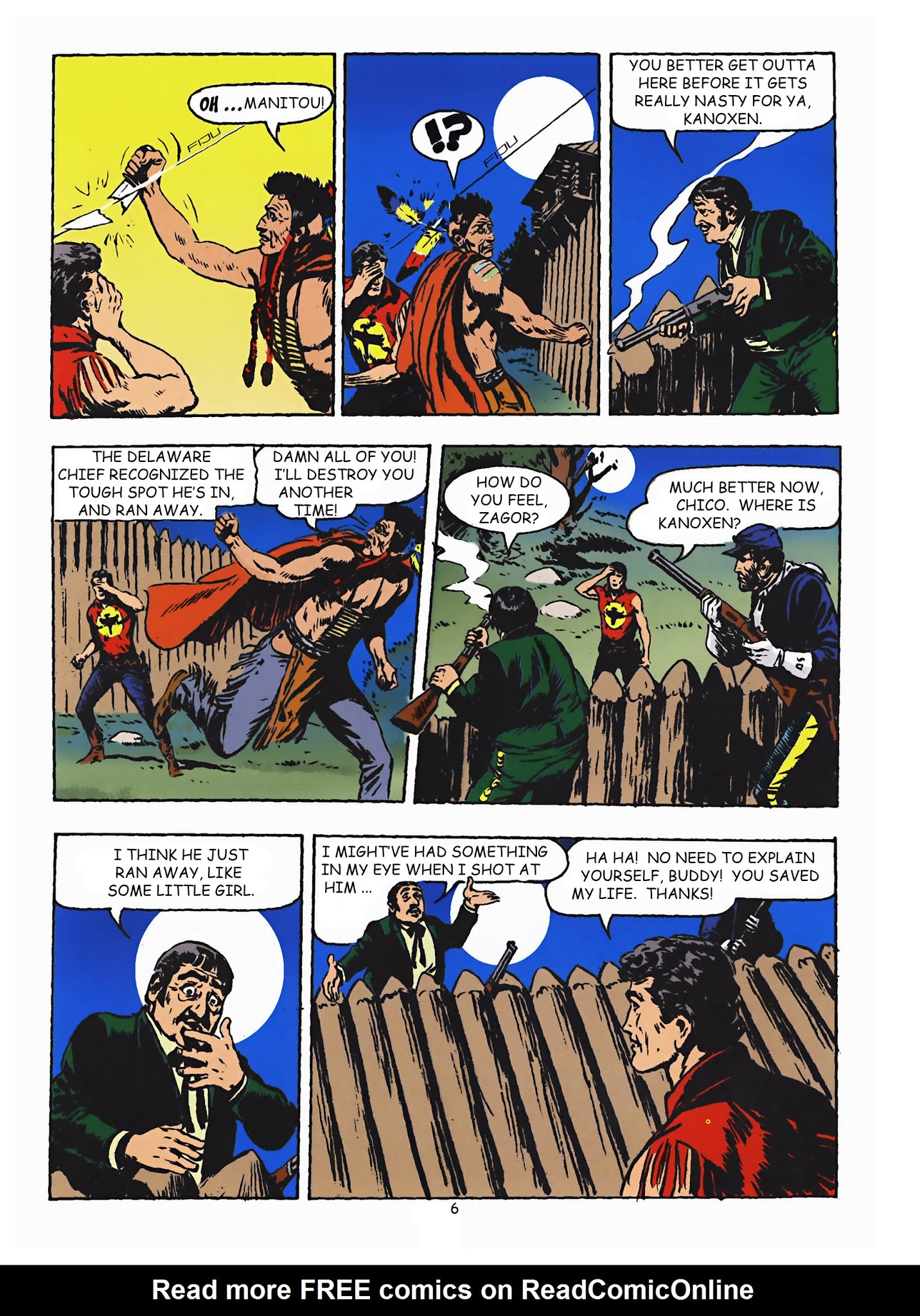 Read online Zenith gigante - Zagor gigante comic -  Issue #2 - 7