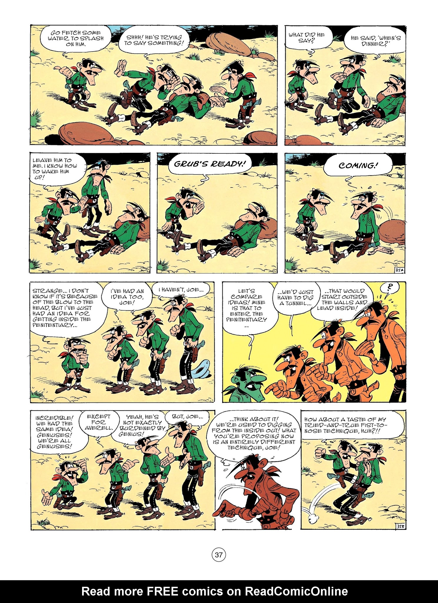 Read online A Lucky Luke Adventure comic -  Issue #58 - 37