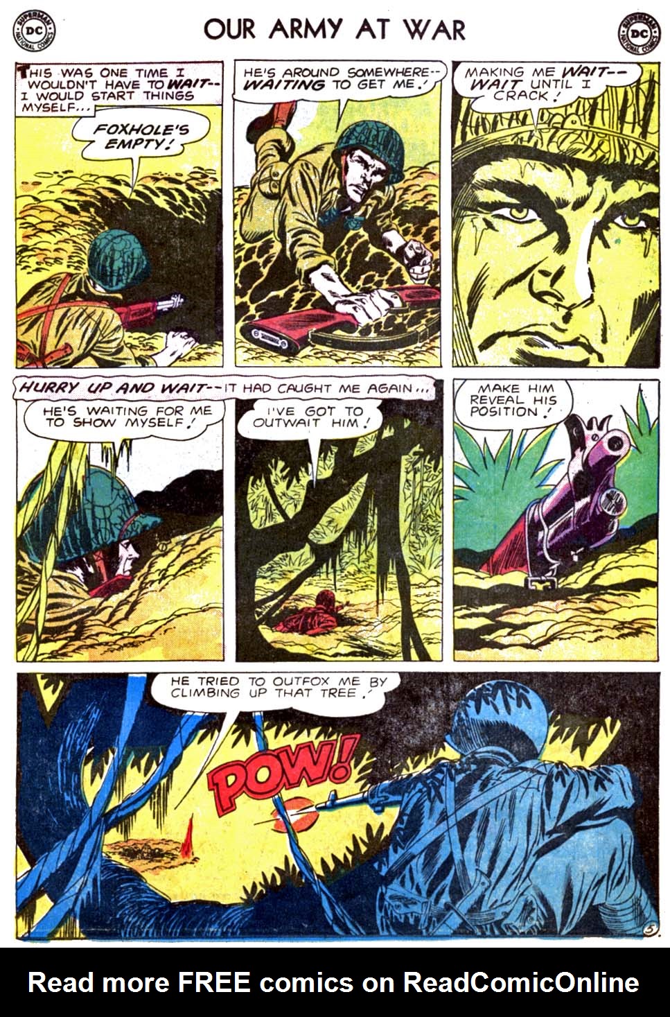 Read online Our Army at War (1952) comic -  Issue #77 - 31