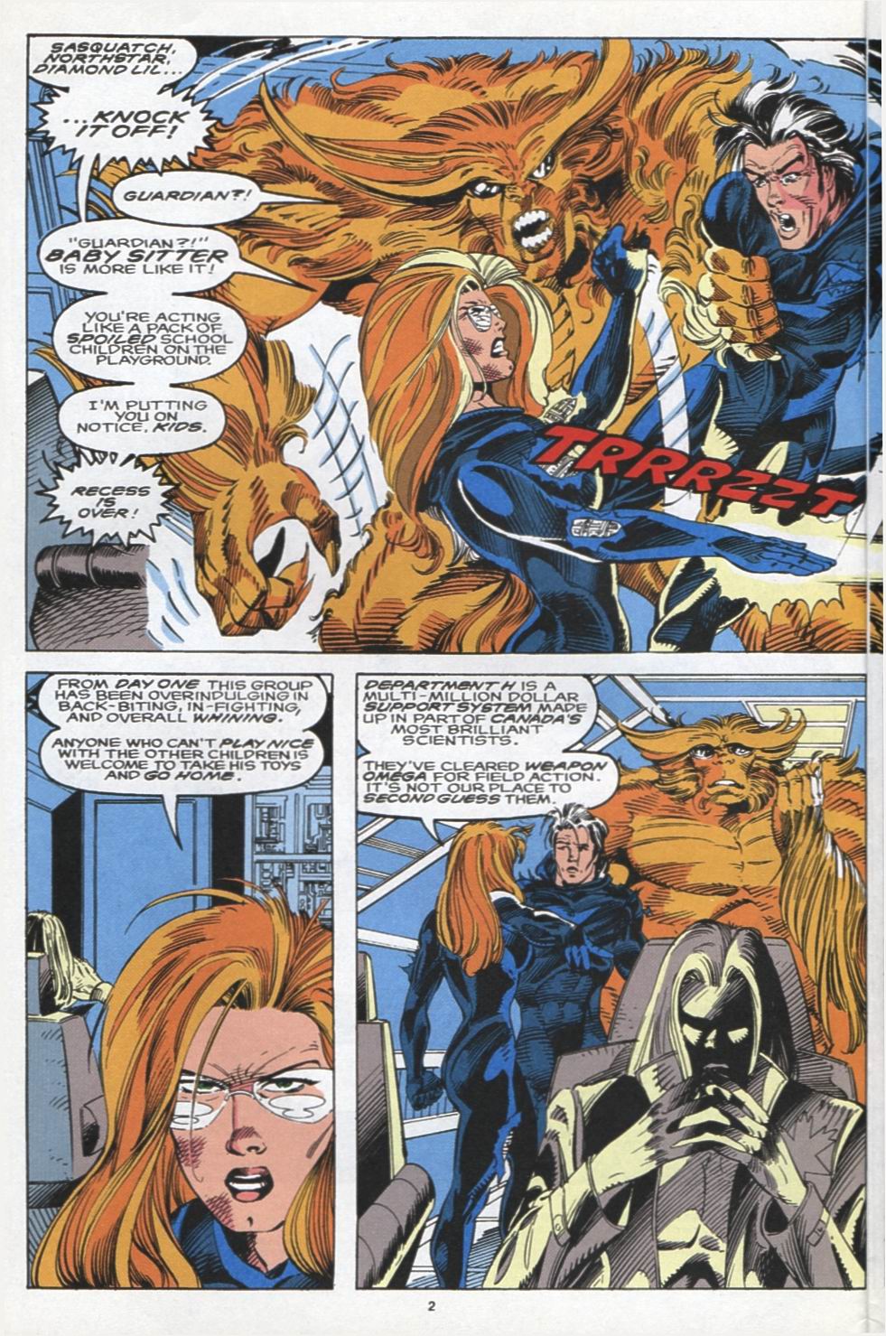 Read online Alpha Flight (1983) comic -  Issue #104 - 3