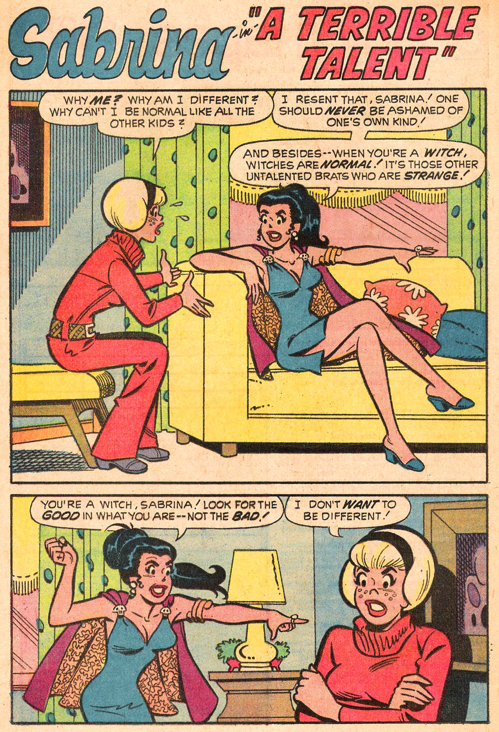 Sabrina The Teenage Witch (1971) Issue #11 #11 - English 21