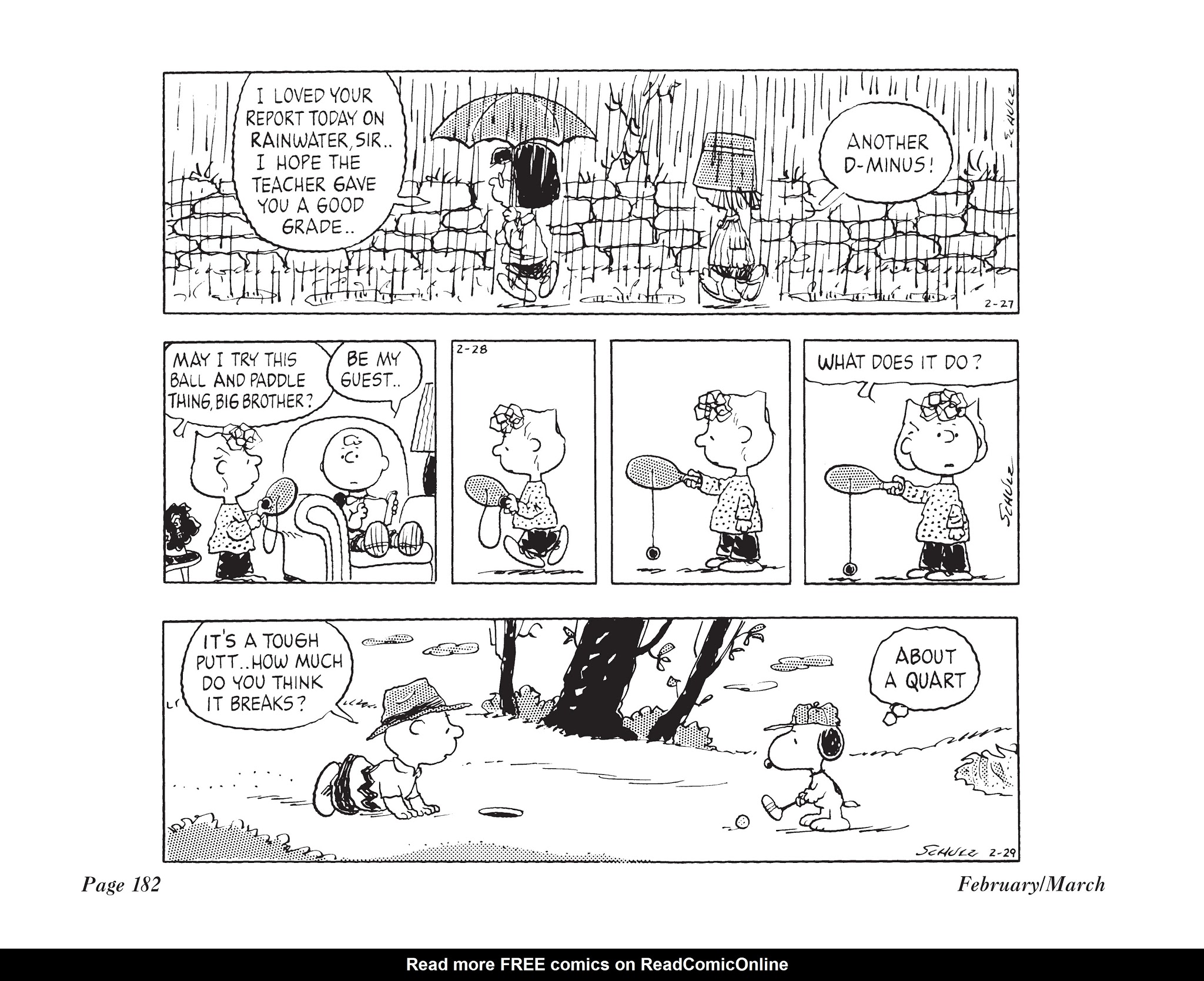 Read online The Complete Peanuts comic -  Issue # TPB 21 - 196