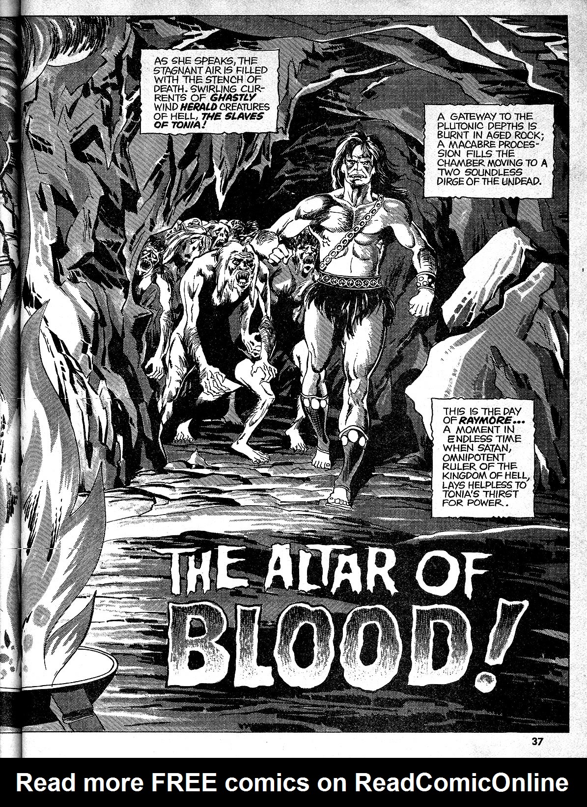 Read online Nightmare (1970) comic -  Issue #7 - 37