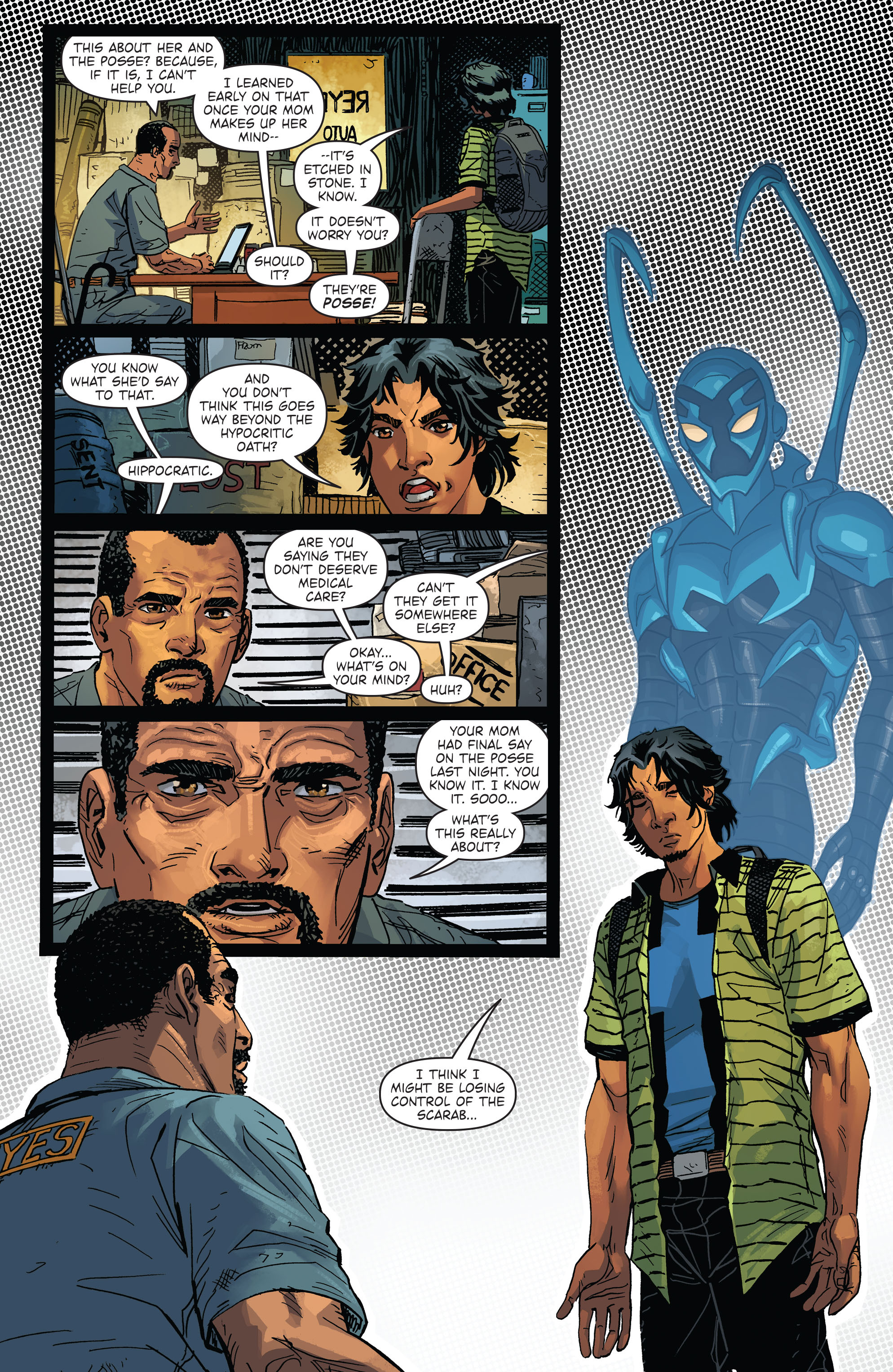 Read online Blue Beetle (2016) comic -  Issue #3 - 18