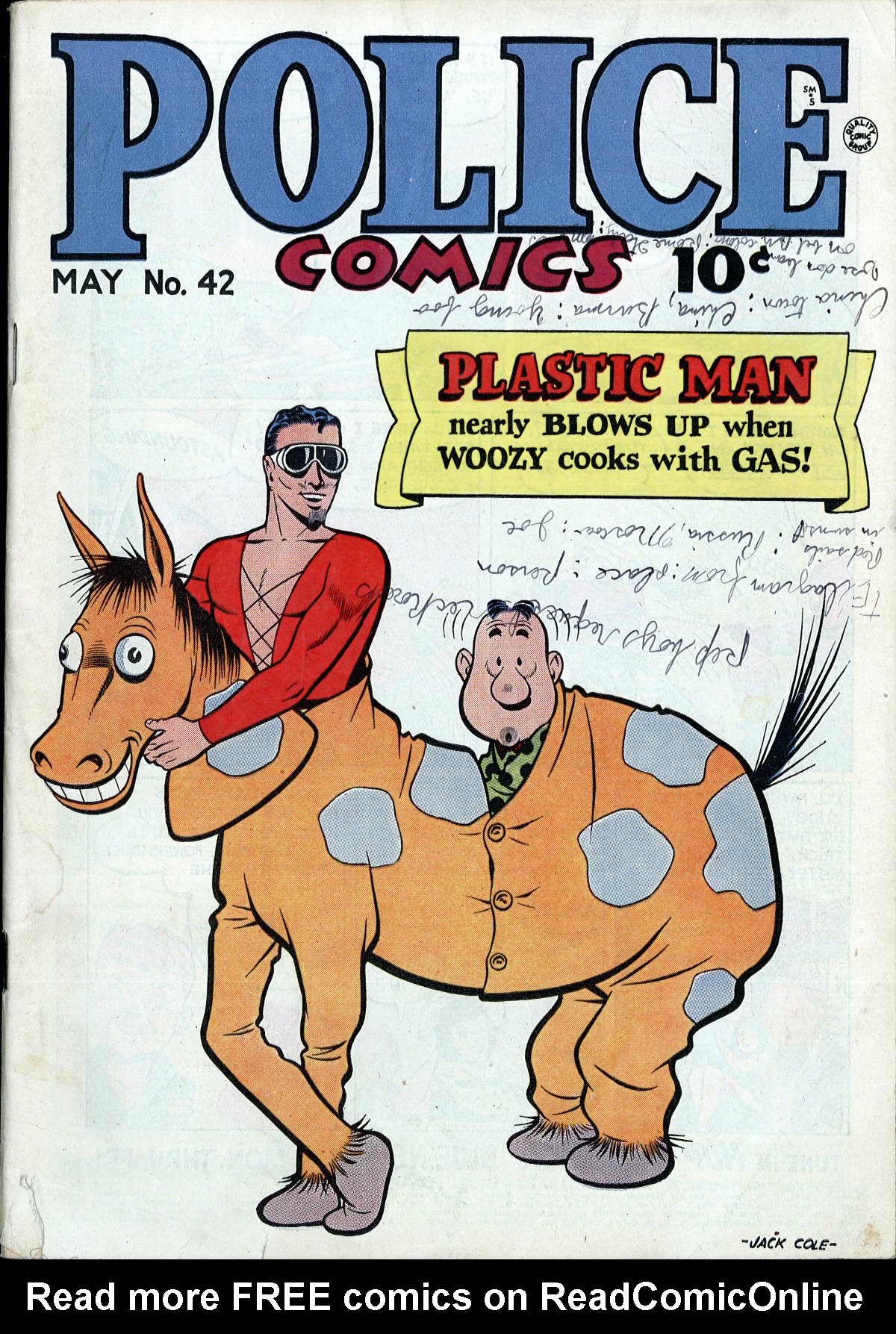 Read online Police Comics comic -  Issue #42 - 1