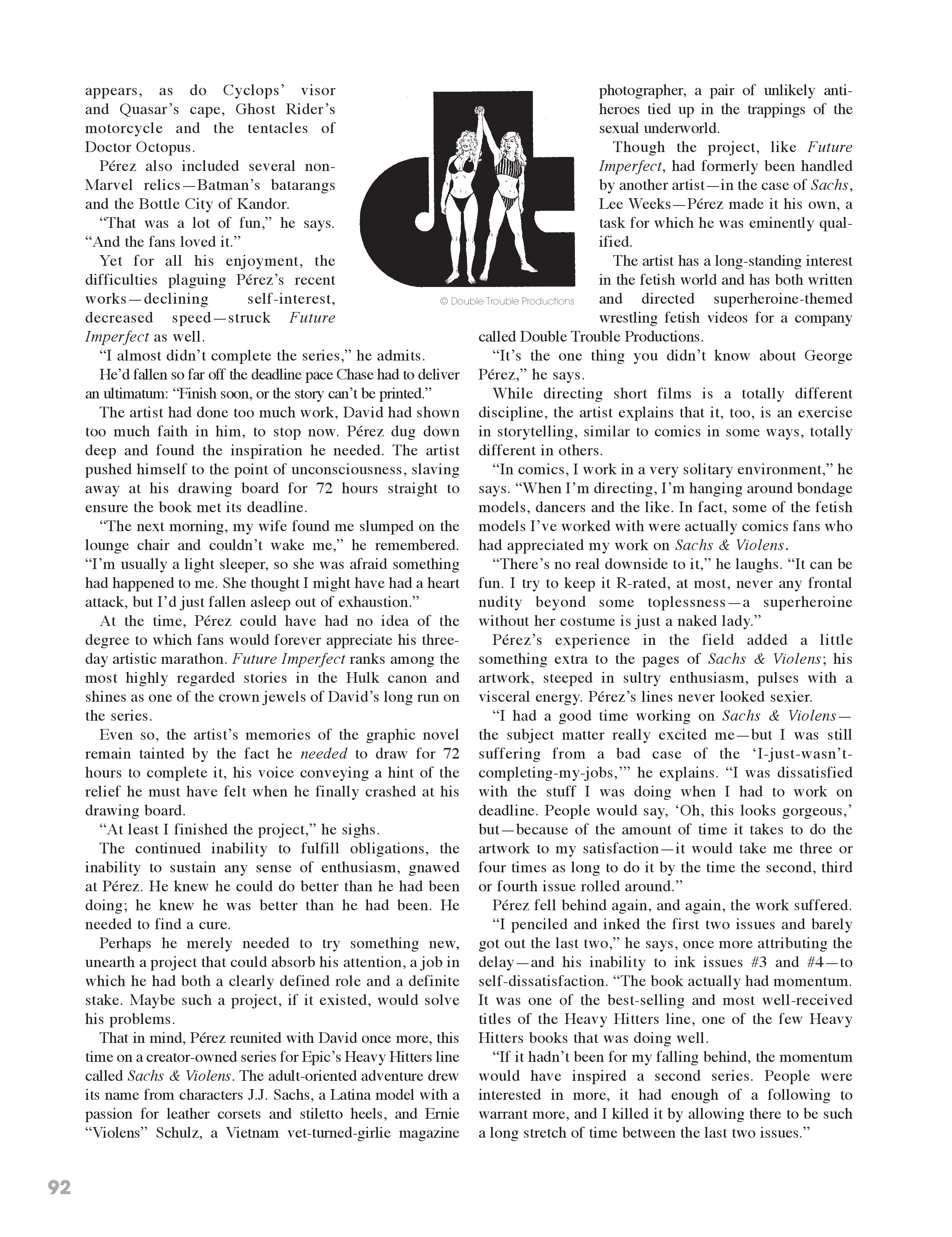 Read online George Perez Storyteller comic -  Issue # TPB 2 (Part 1) - 78