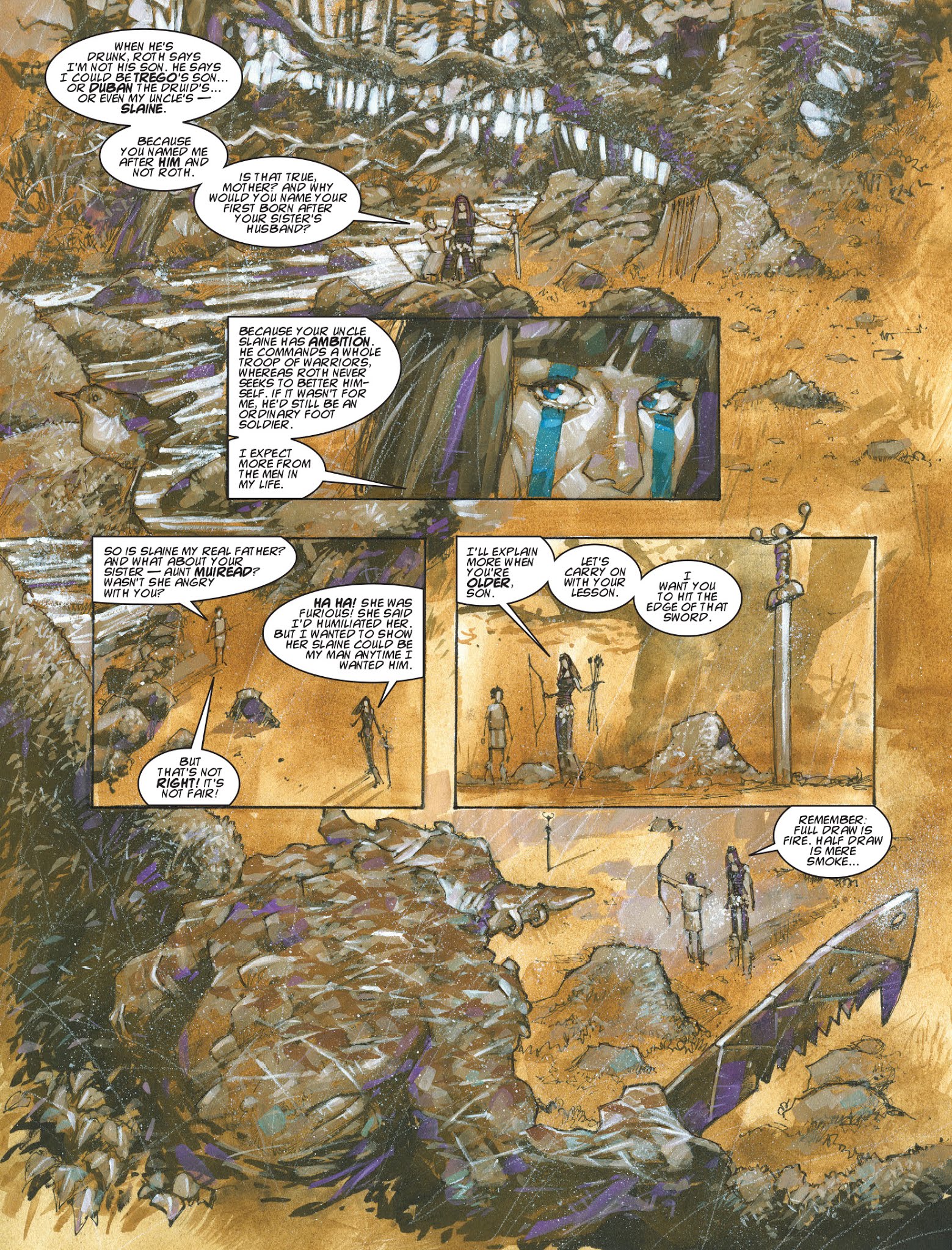 Read online Sláine comic -  Issue # TPB 17 - 38