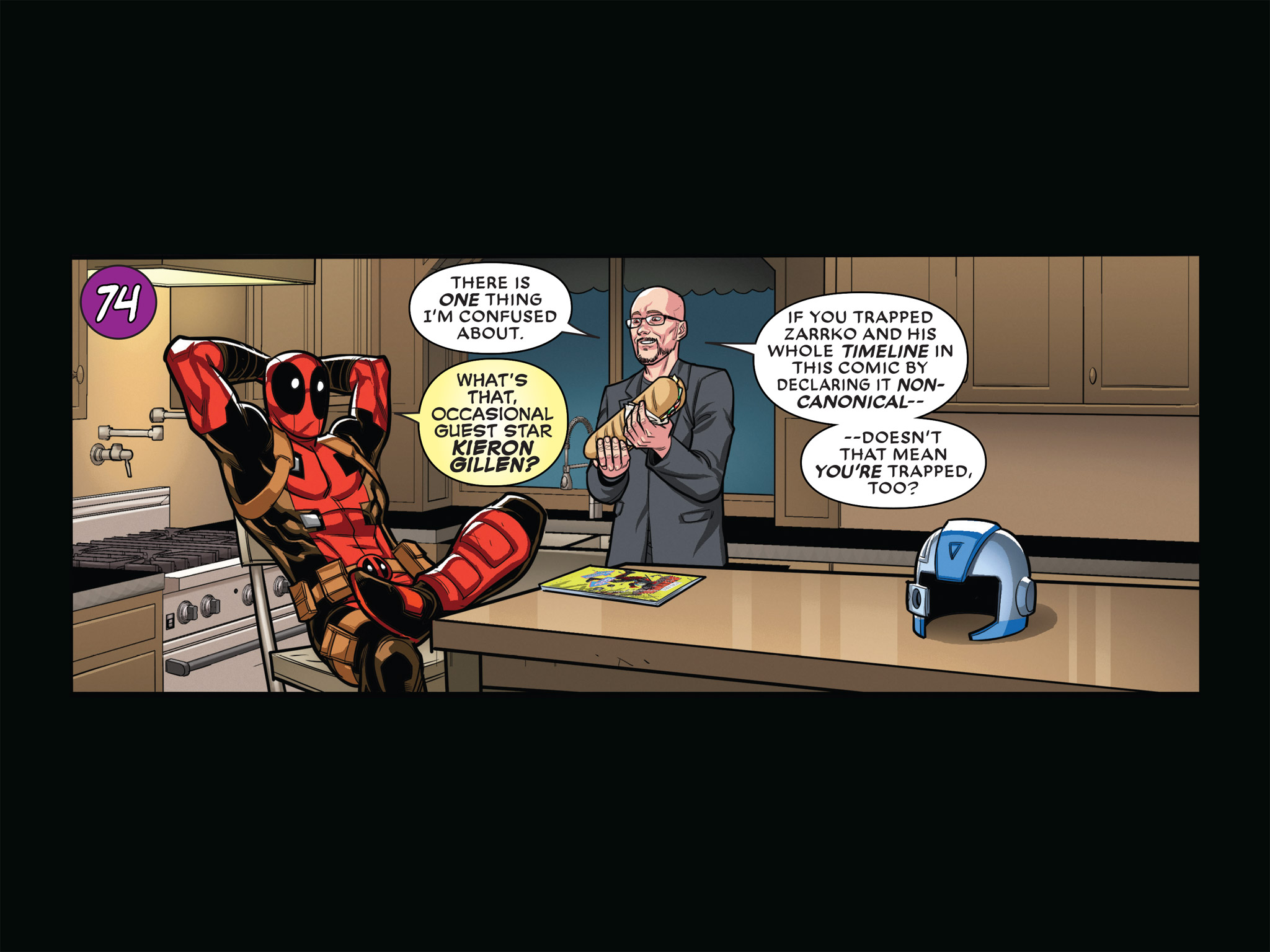 Read online You Are Deadpool comic -  Issue #5 - 77