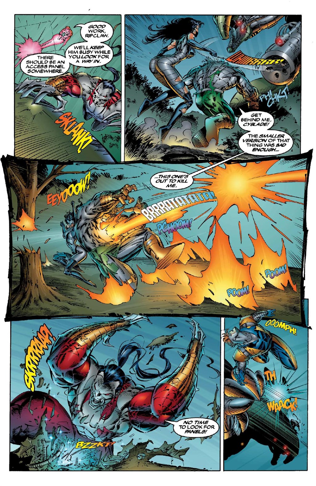 Read online Cyberforce (1992) comic -  Issue # _The Complete Cyberforce (Part 4) - 89