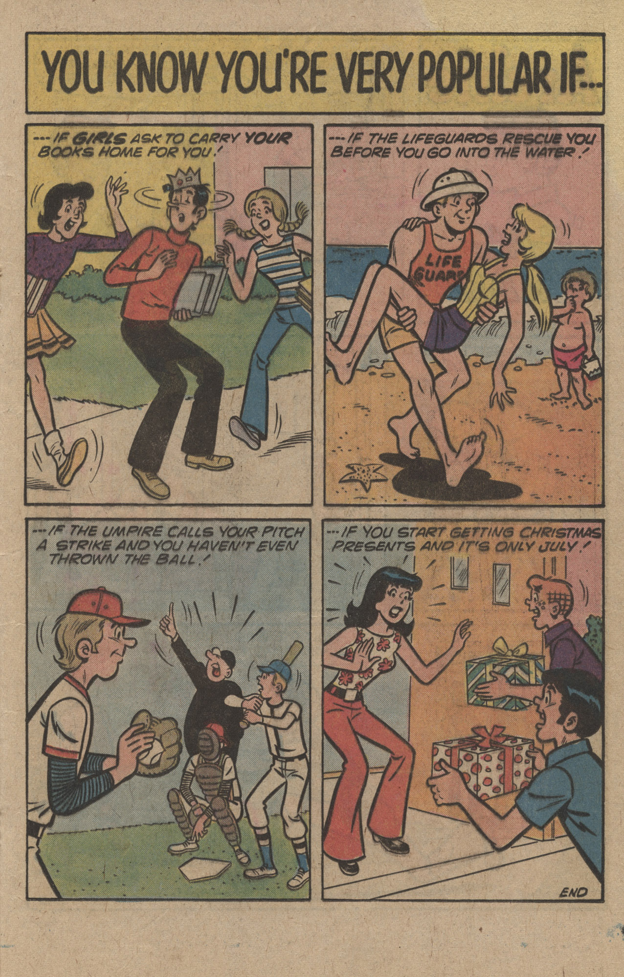 Read online Archie's Joke Book Magazine comic -  Issue #242 - 21