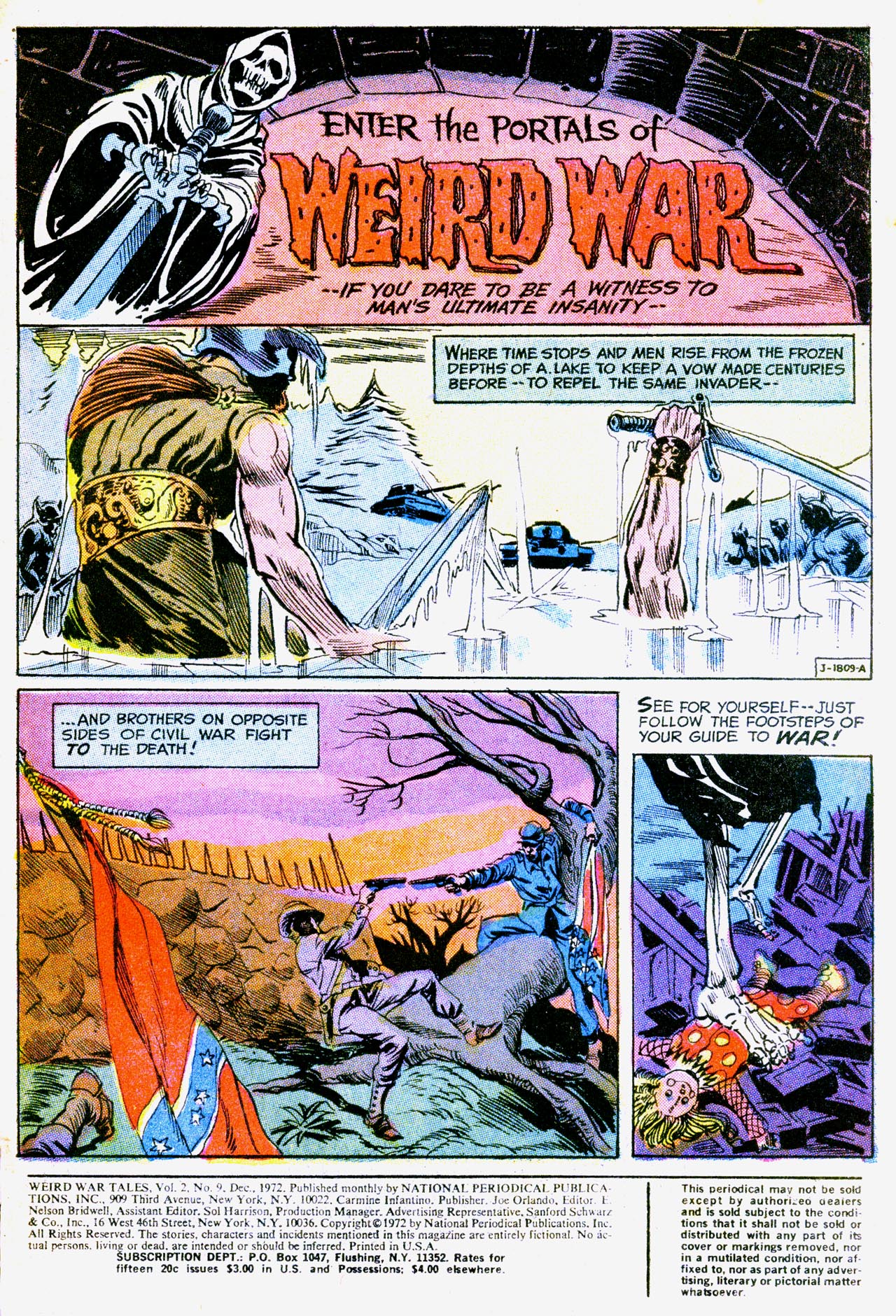Read online Weird War Tales (1971) comic -  Issue #9 - 3