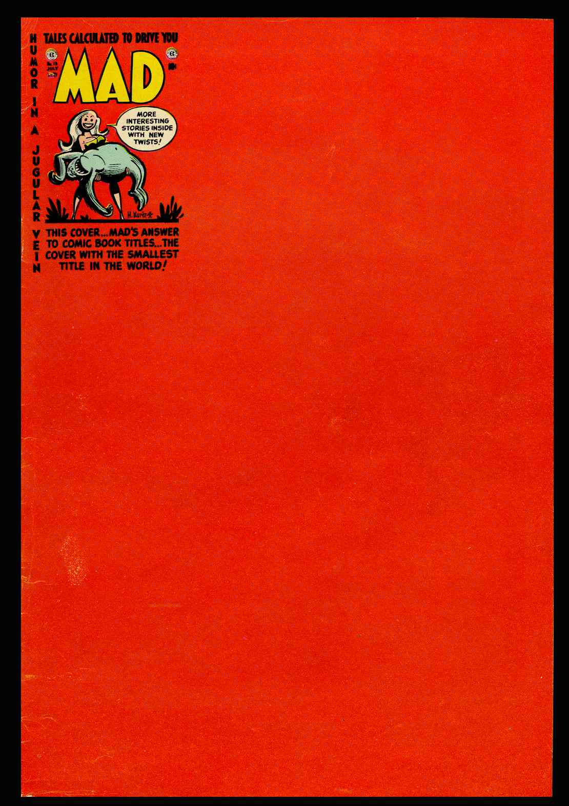 Read online MAD comic -  Issue #13 - 1