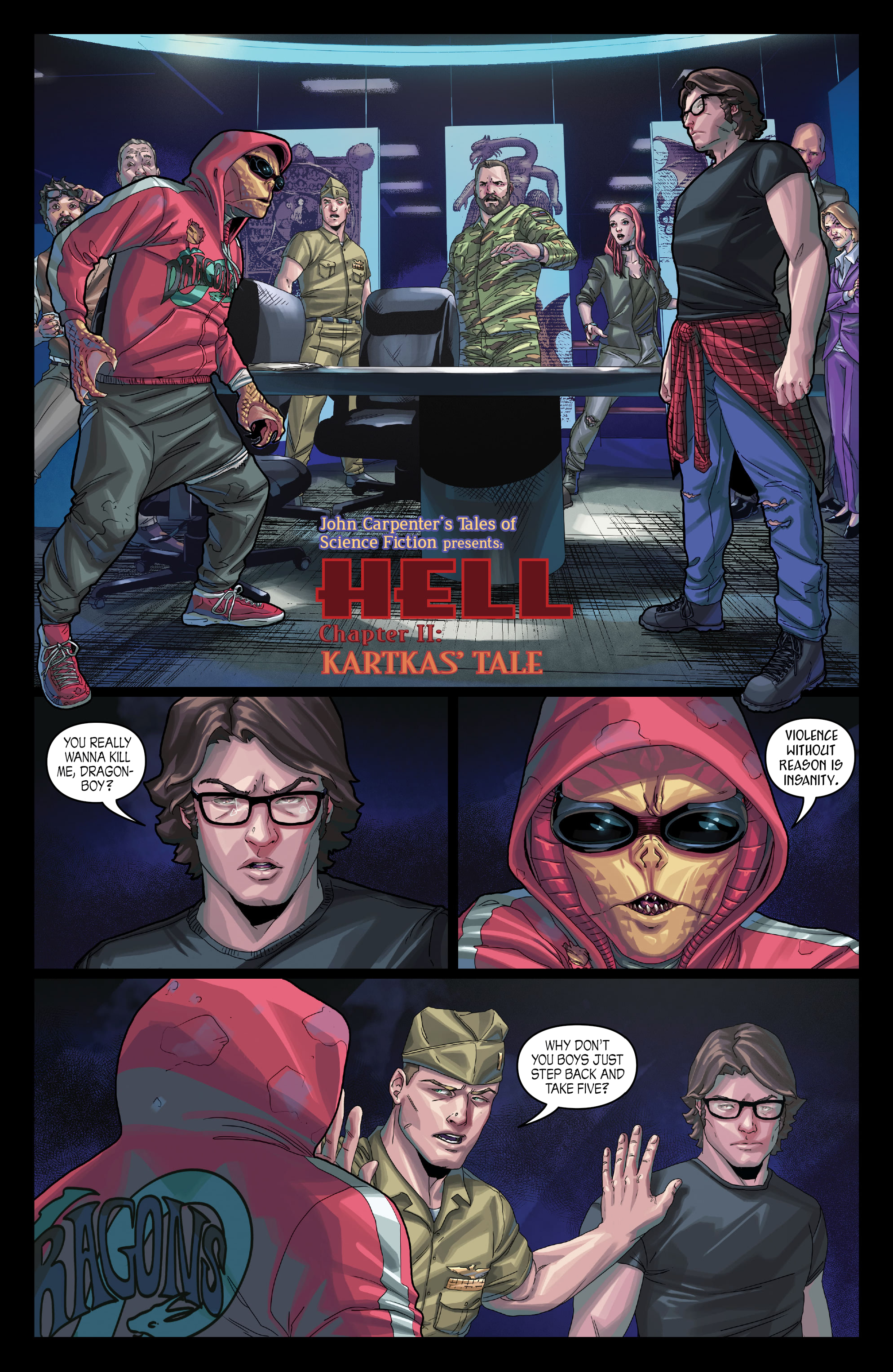 Read online John Carpenter's Tales of Science Fiction: HELL comic -  Issue #2 - 4