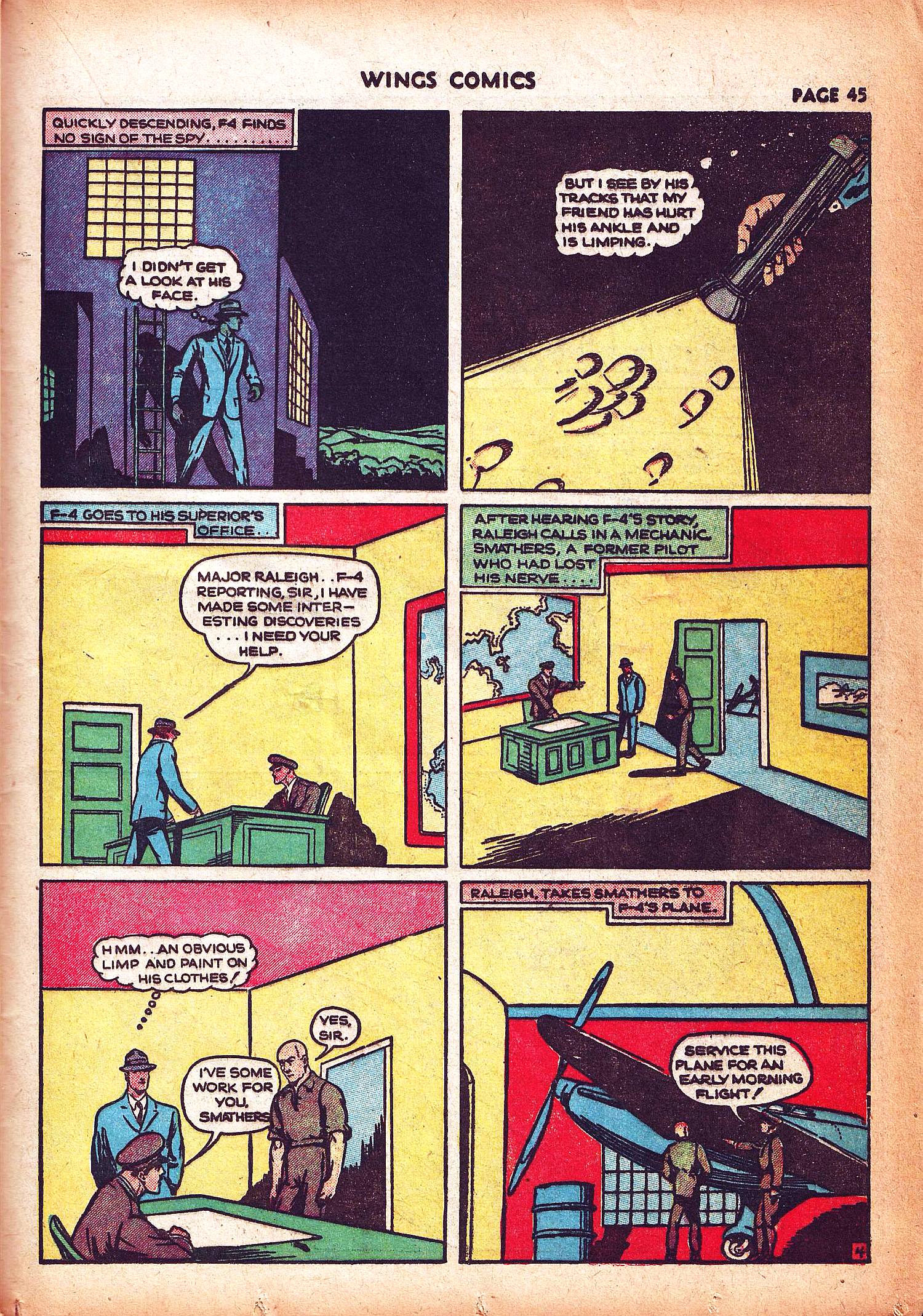 Read online Wings Comics comic -  Issue #3 - 47
