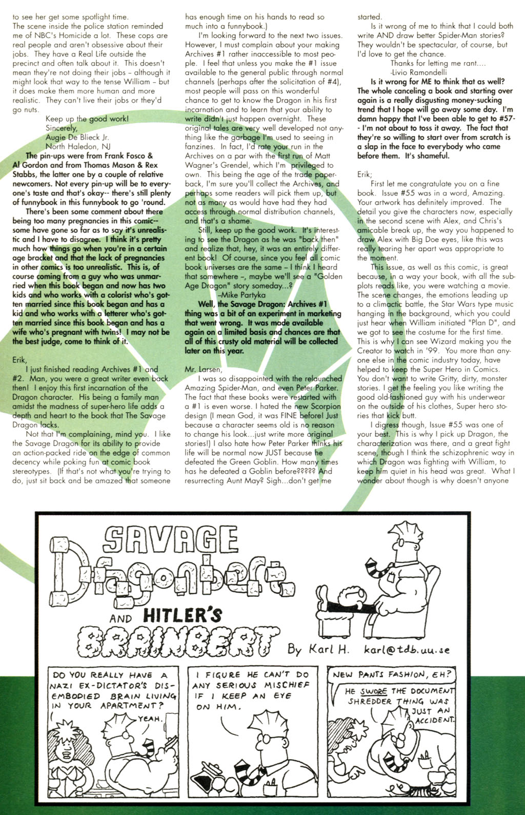 Read online The Savage Dragon (1993) comic -  Issue #57 - 23