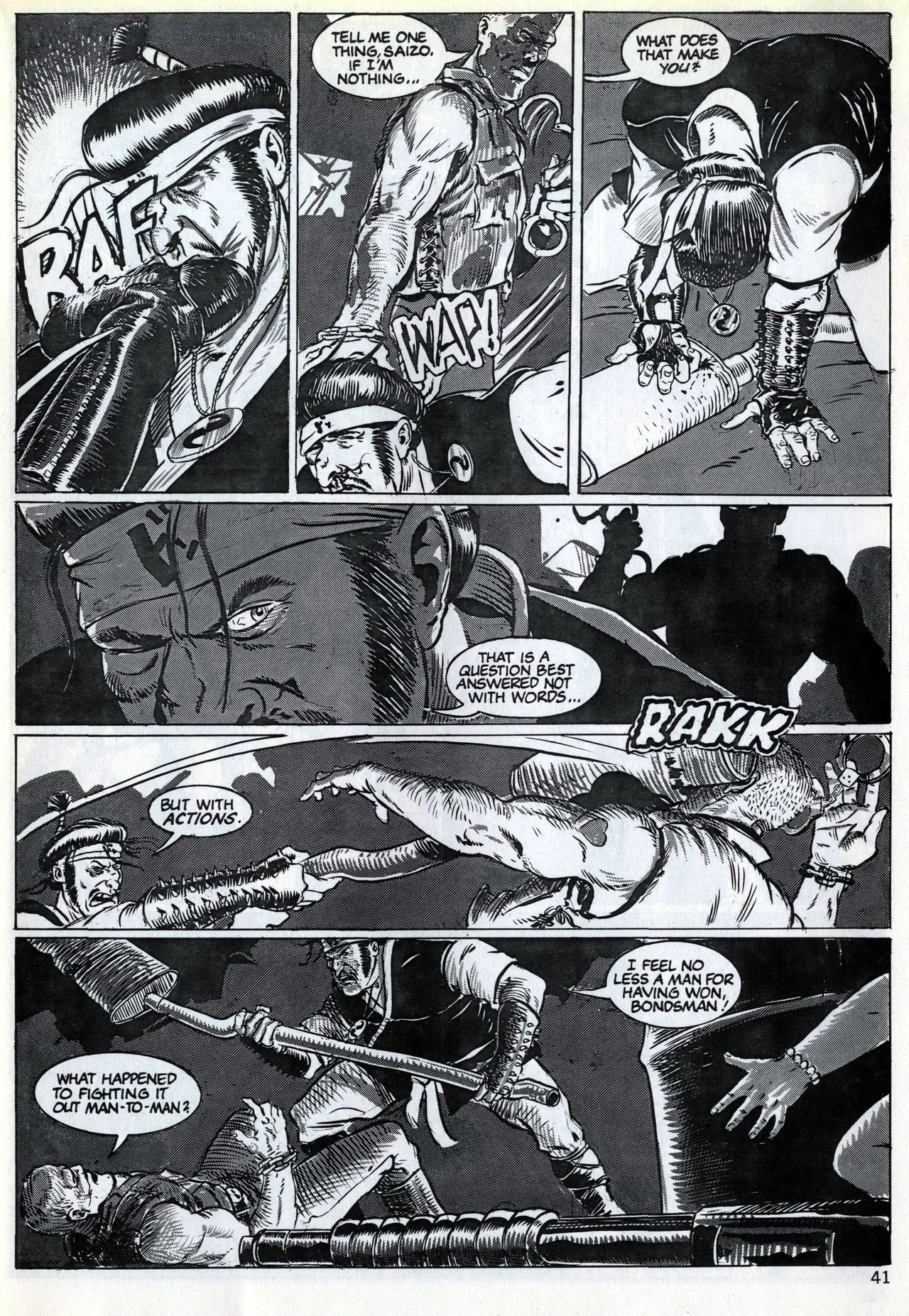 Read online Savage Tales (1985) comic -  Issue #7 - 42