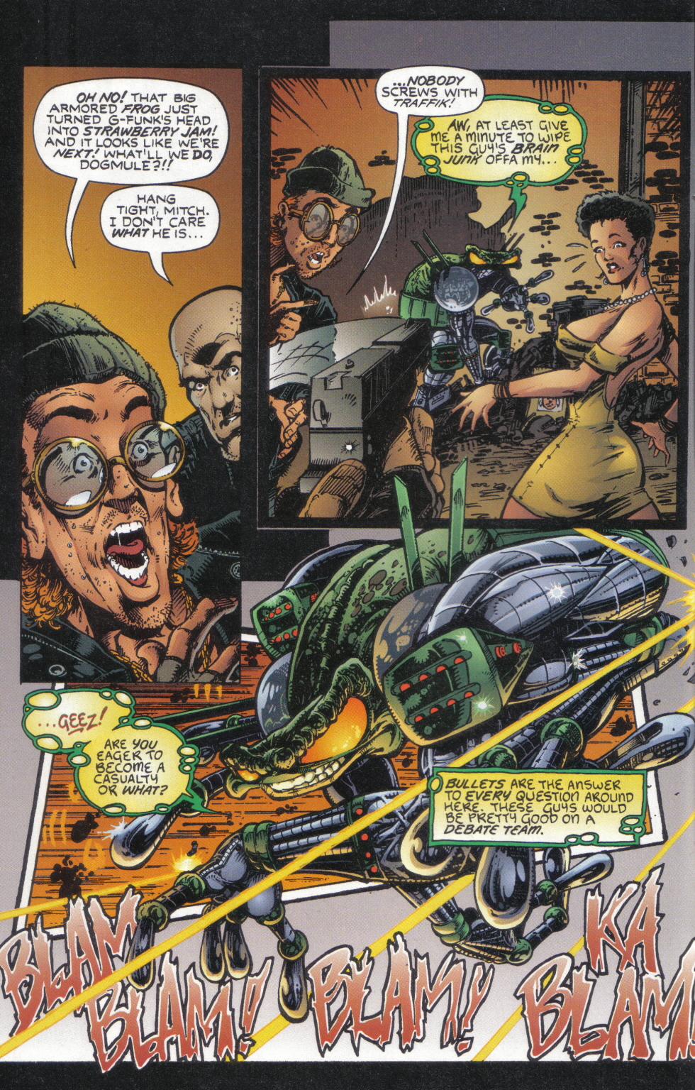 Read online Cyberfrog comic -  Issue #1 - 7