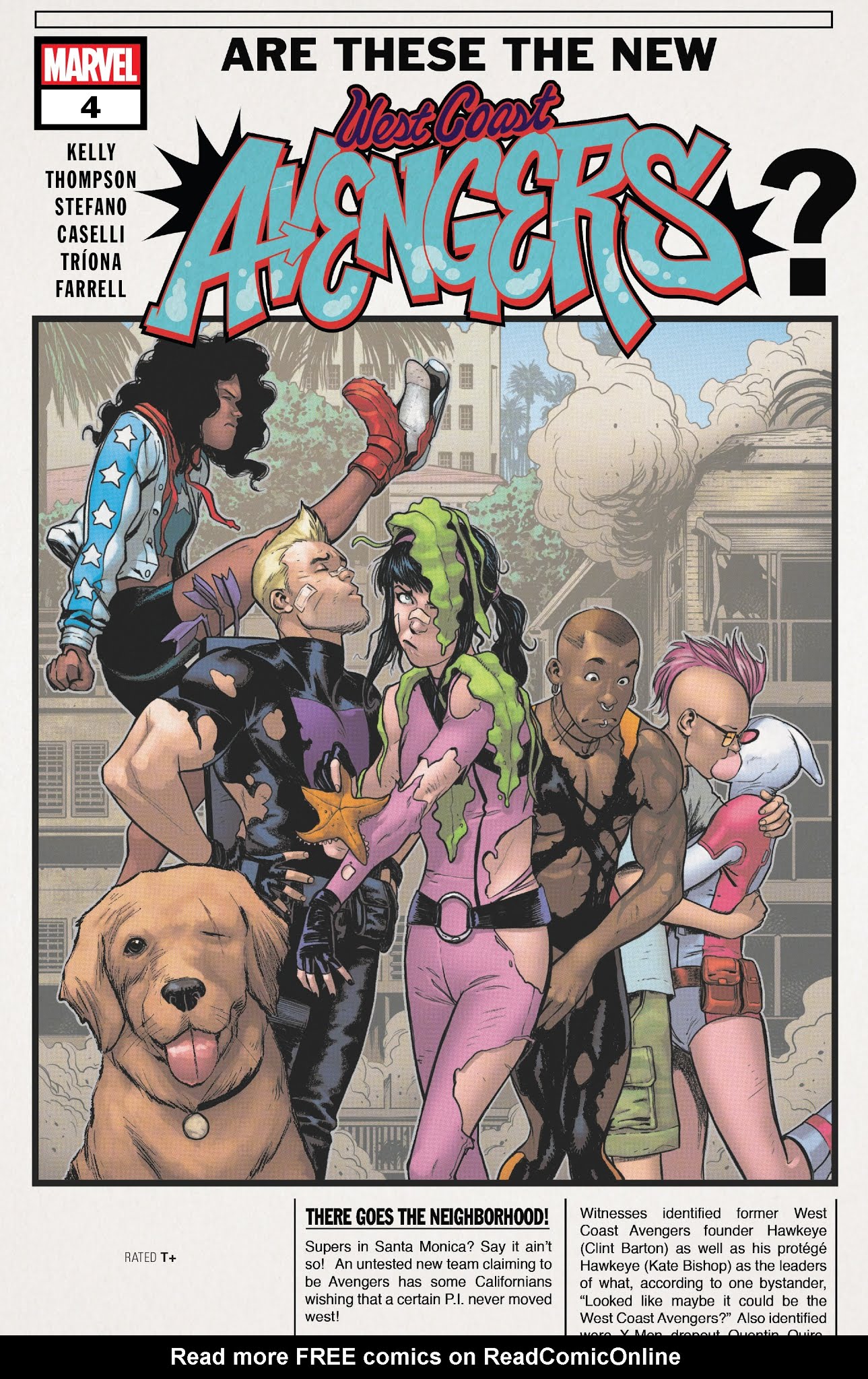 Read online West Coast Avengers (2018) comic -  Issue #4 - 1