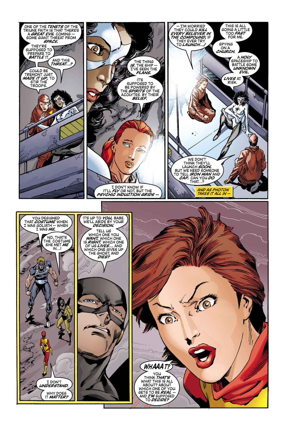 Read online Avengers 2001 comic -  Issue # Full - 22