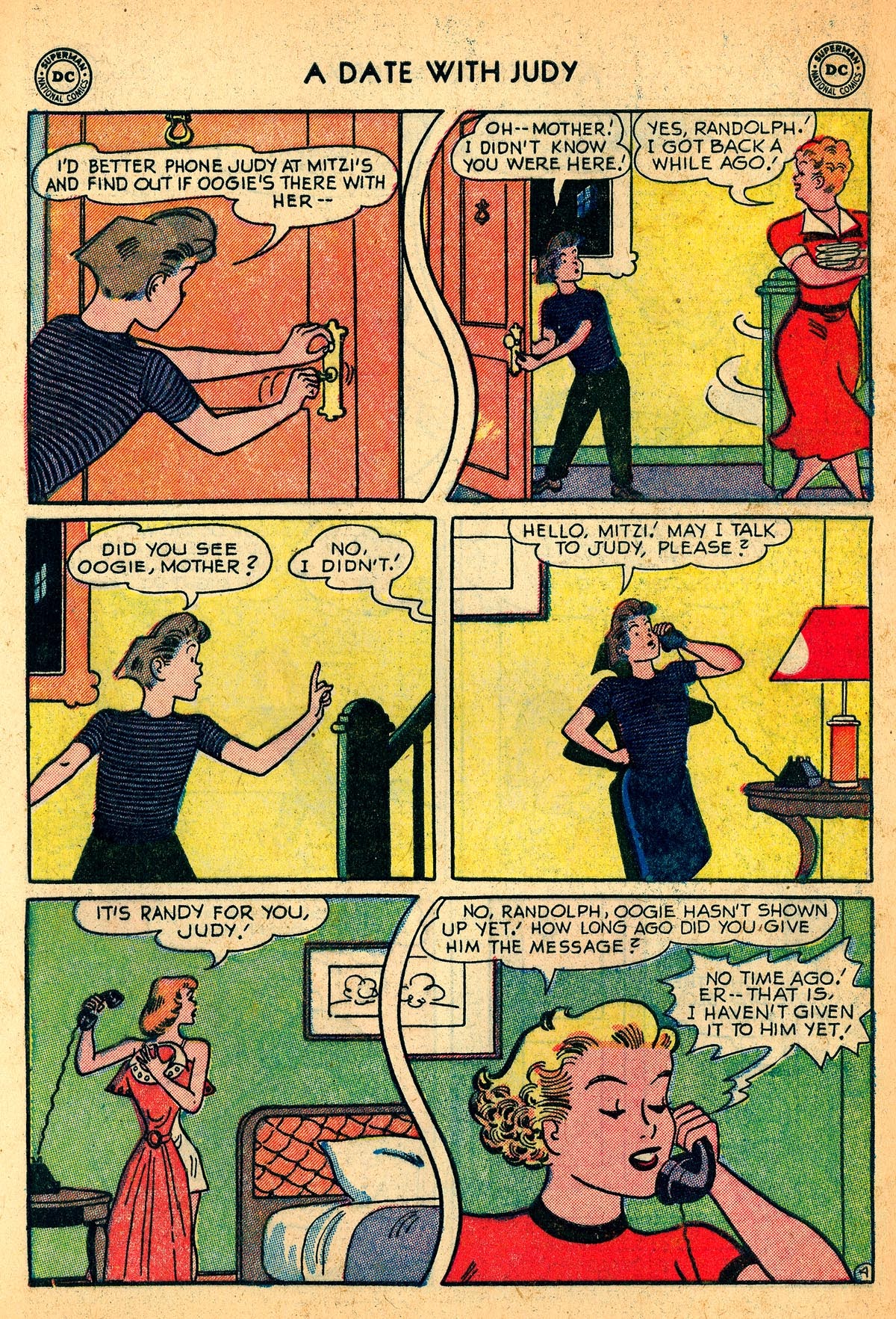 Read online A Date with Judy comic -  Issue #30 - 6