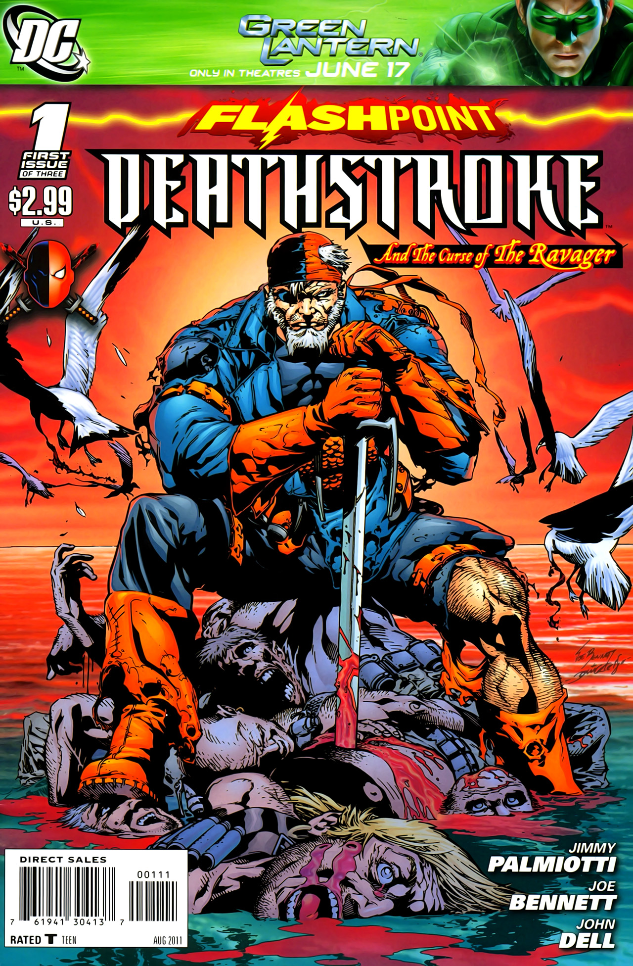 Read online Flashpoint: Deathstroke and the Curse of the Ravager comic -  Issue #1 - 1