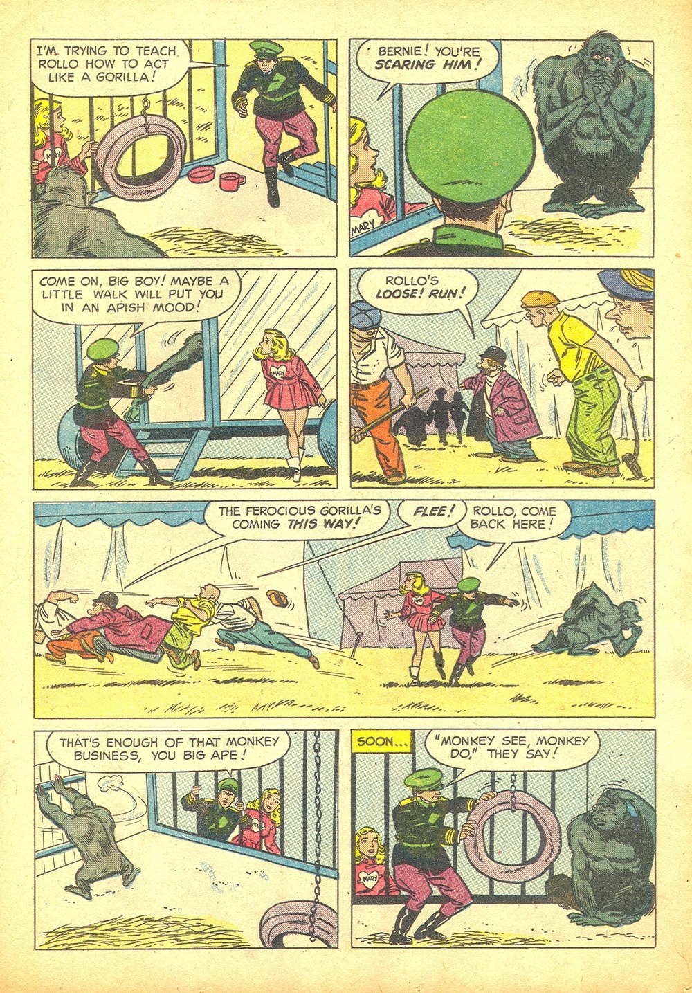 Read online Four Color Comics comic -  Issue #694 - 13