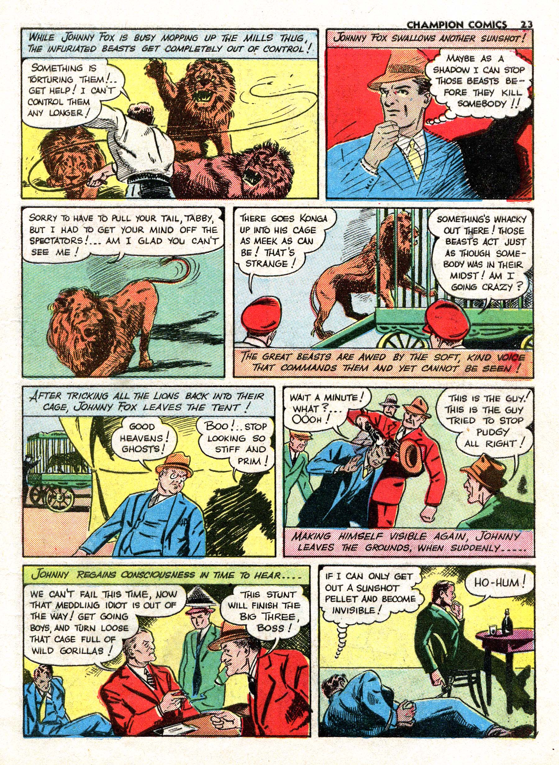 Read online Champion Comics comic -  Issue #8 - 22