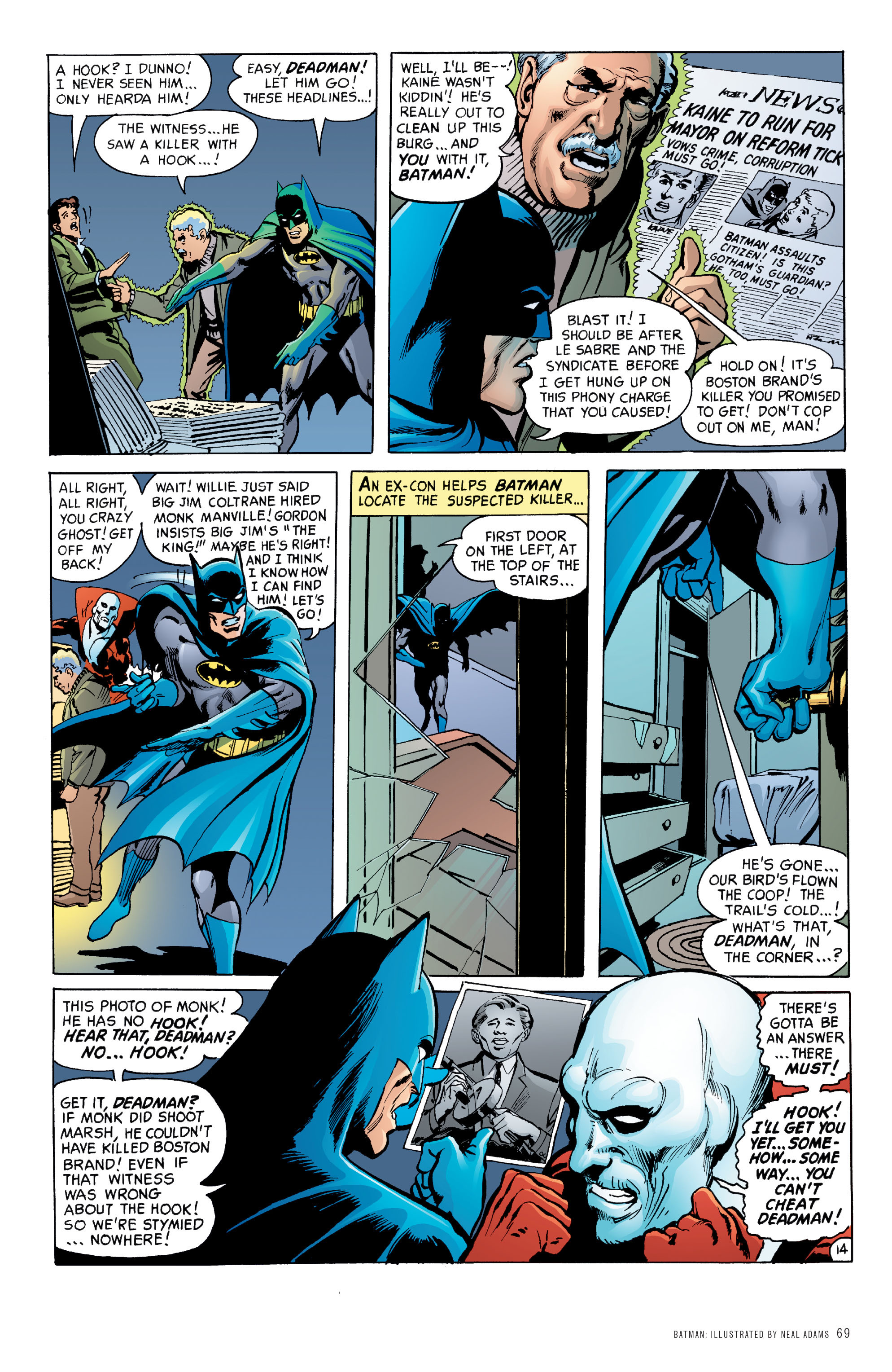 Read online Batman Illustrated by Neal Adams comic -  Issue # TPB 1 (Part 1) - 69