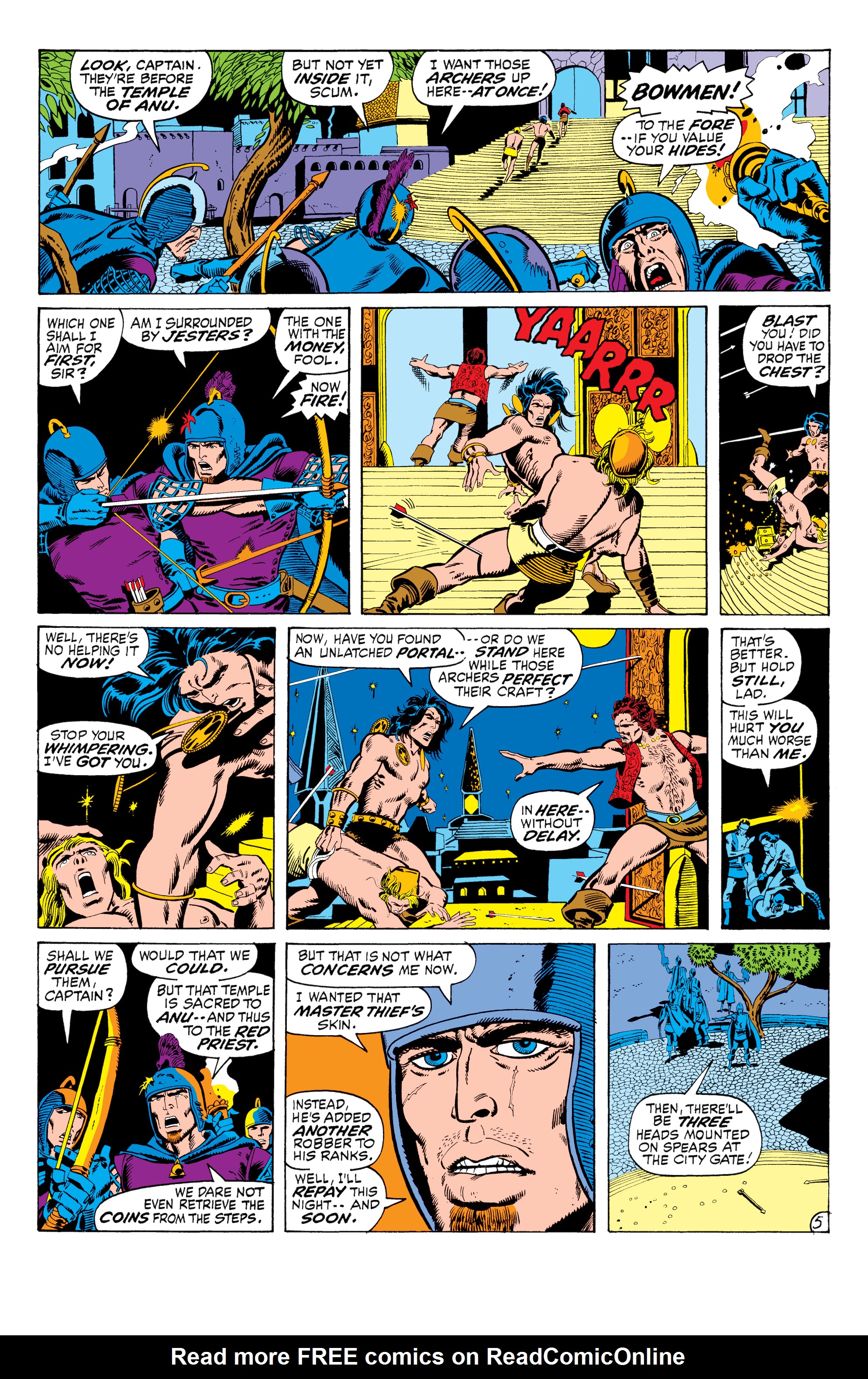 Read online Conan The Barbarian Epic Collection: The Original Marvel Years - The Coming Of Conan comic -  Issue # TPB (Part 2) - 100