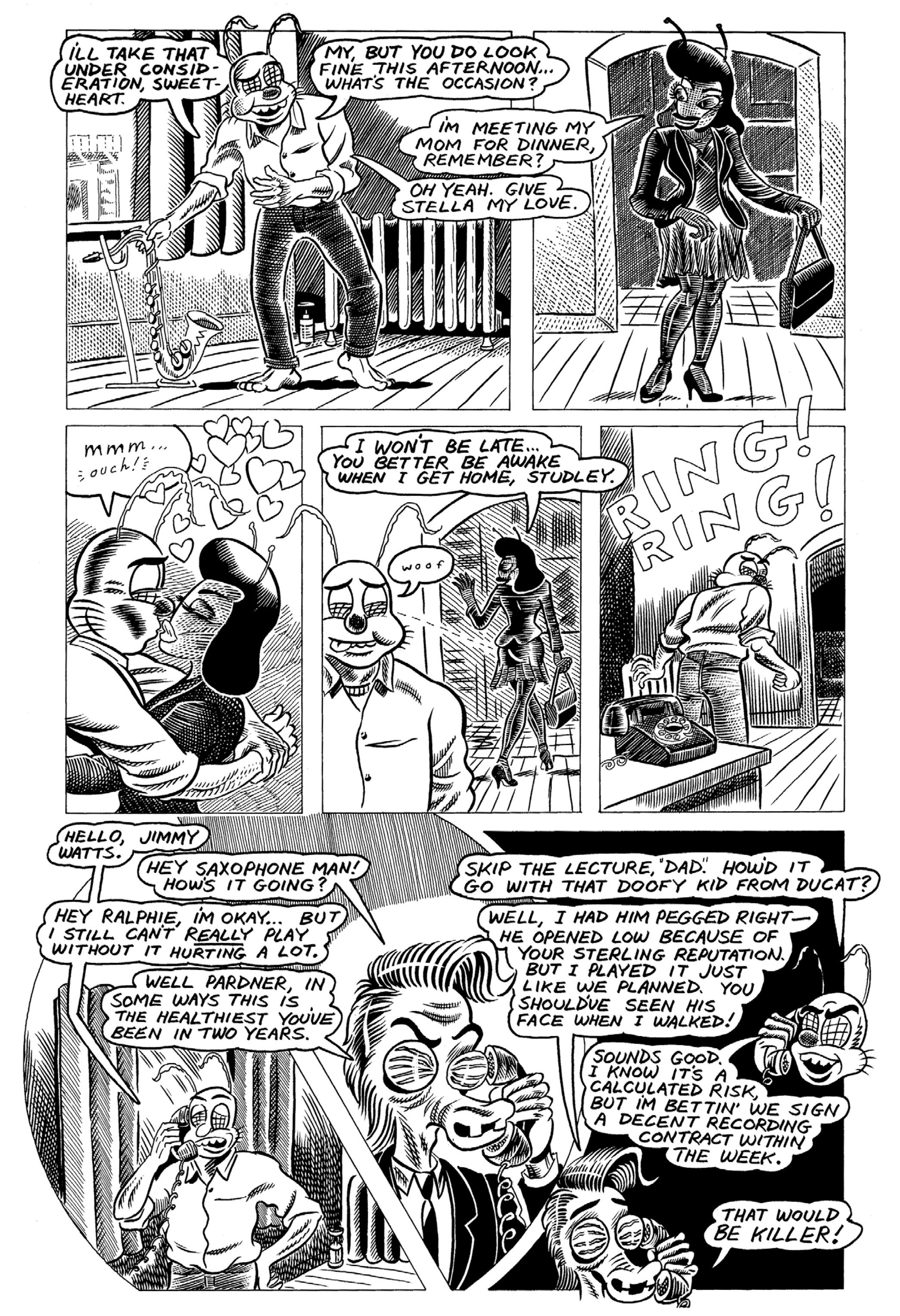 Read online Bughouse comic -  Issue #4 - 5